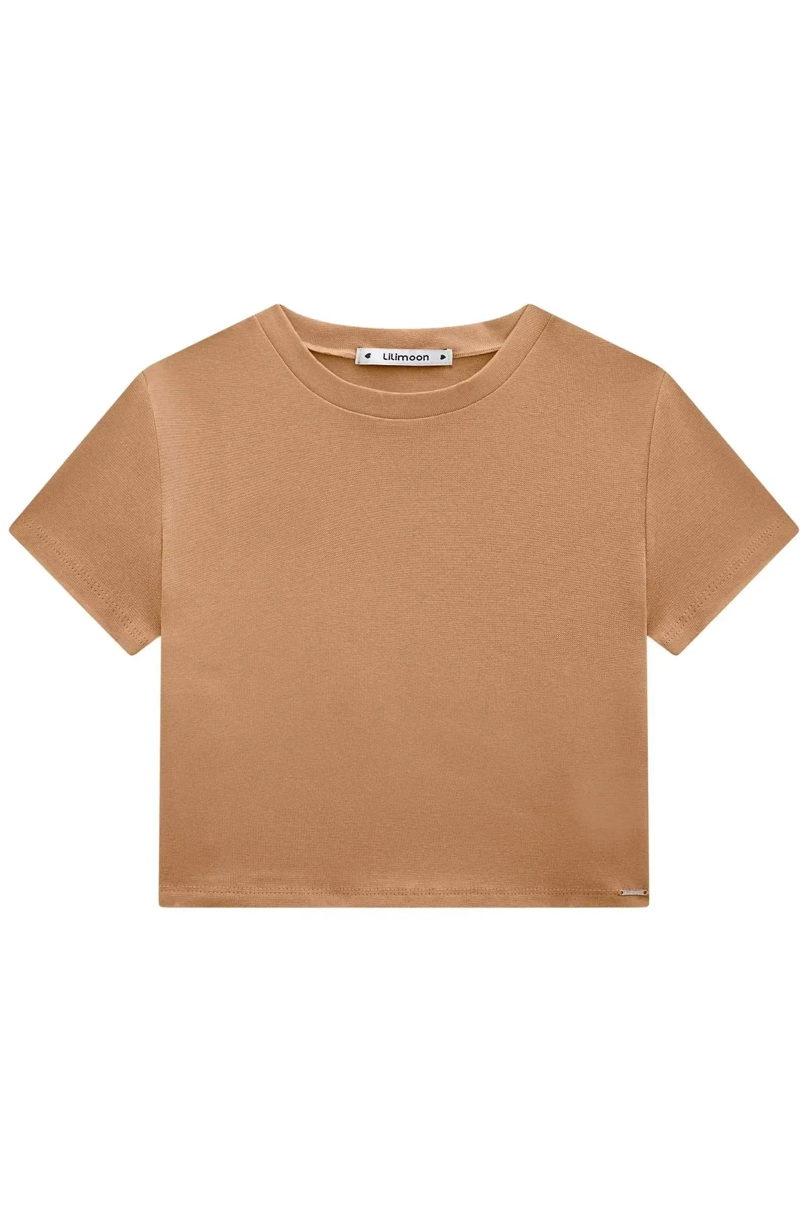 Blusa Boxy em Ribana 1x1 82889 Lilimoon Teen Menina