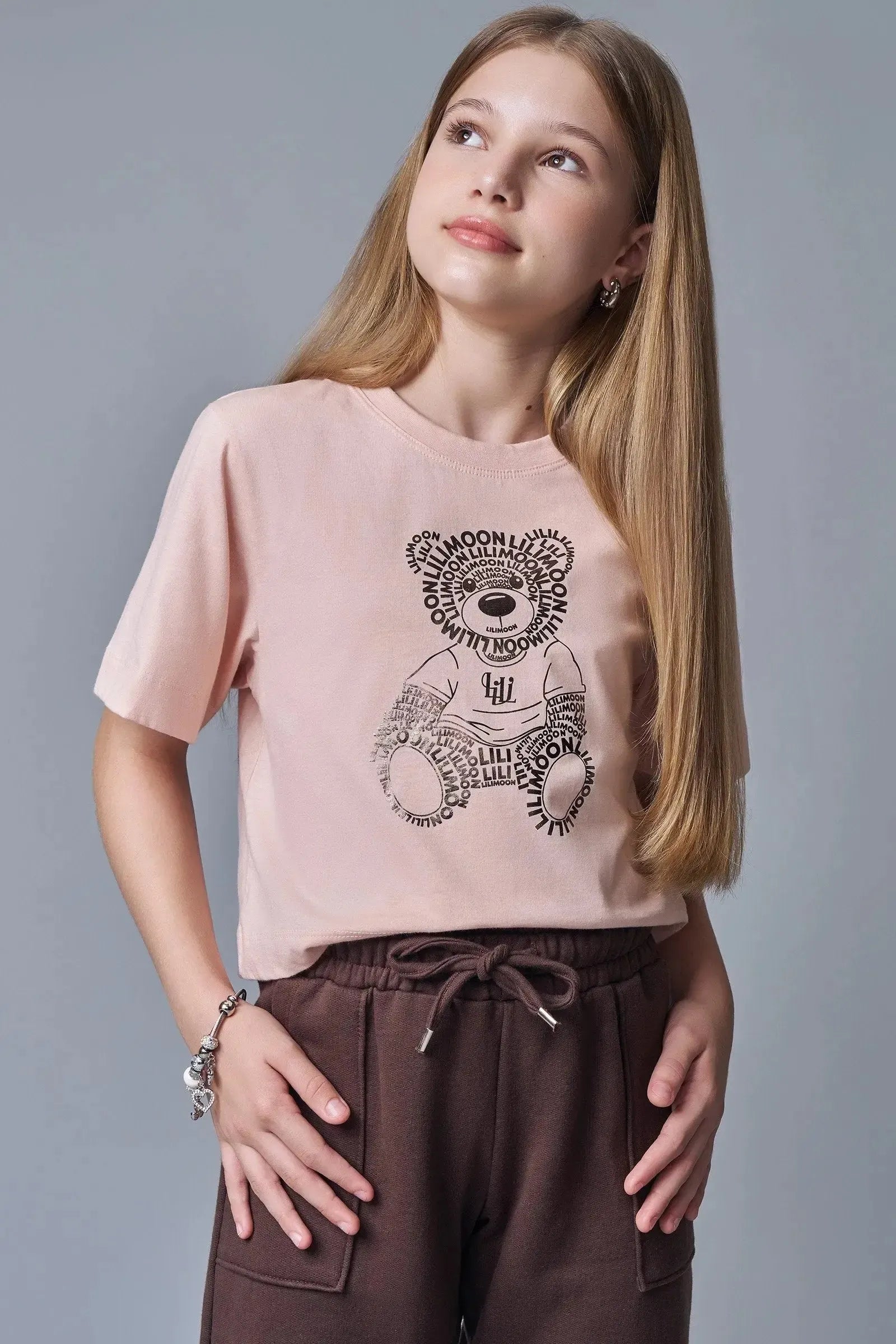 Blusa Boxy Over em Meia Malha 89036 Lilimoon Teen Menina