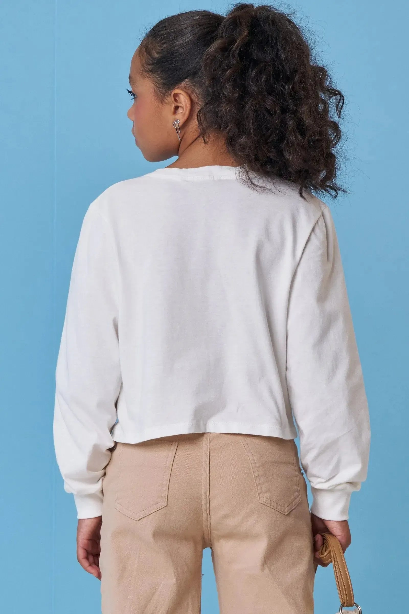 Blusa Boxy Over em Meia Malha 90163 Vic&Vicky Teen Menina