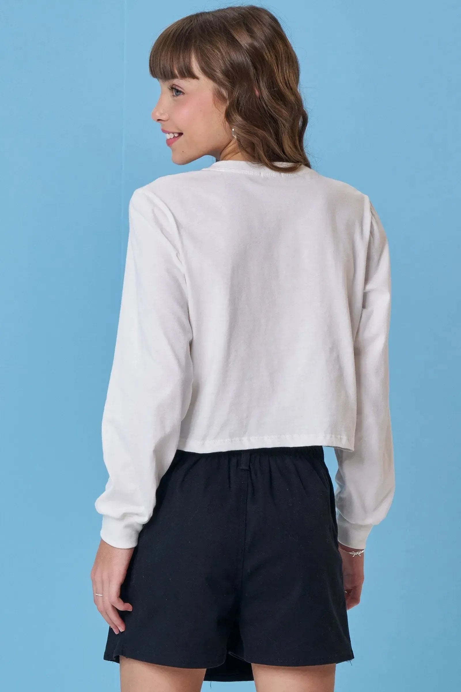 Blusa Boxy Over em Meia Malha 90165 Vic&Vicky Teen Menina