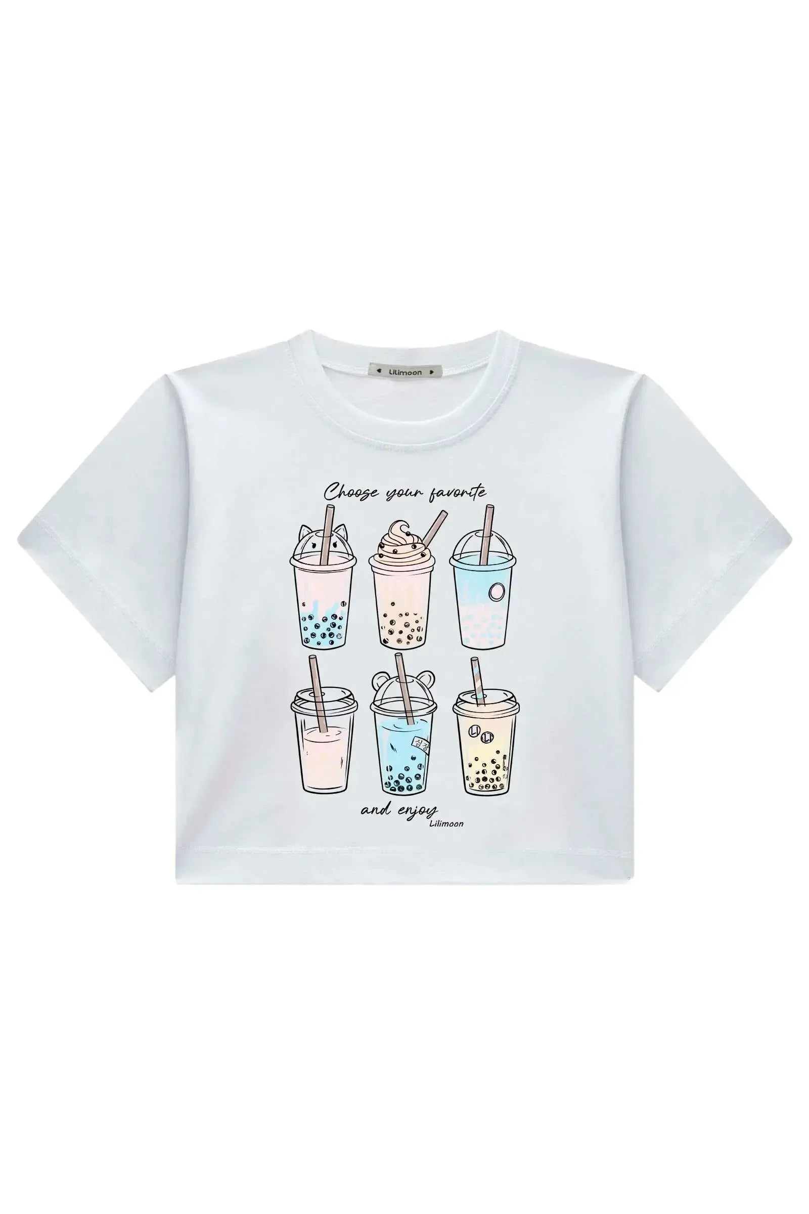 Blusa Boxy Over em Meia Malha 90551 Lilimoon Teen Menina