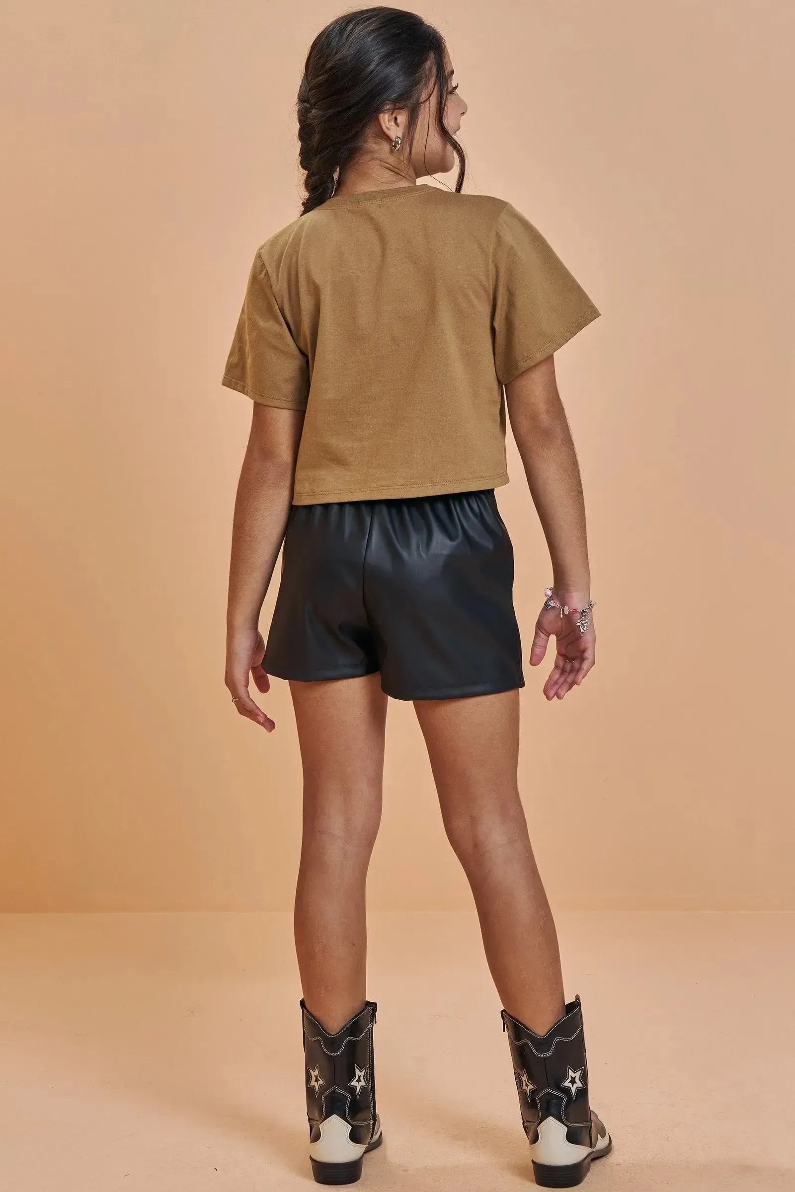 Blusa Boxy Over em Meia Malha 92733 Vic&Vicky Teen Menina