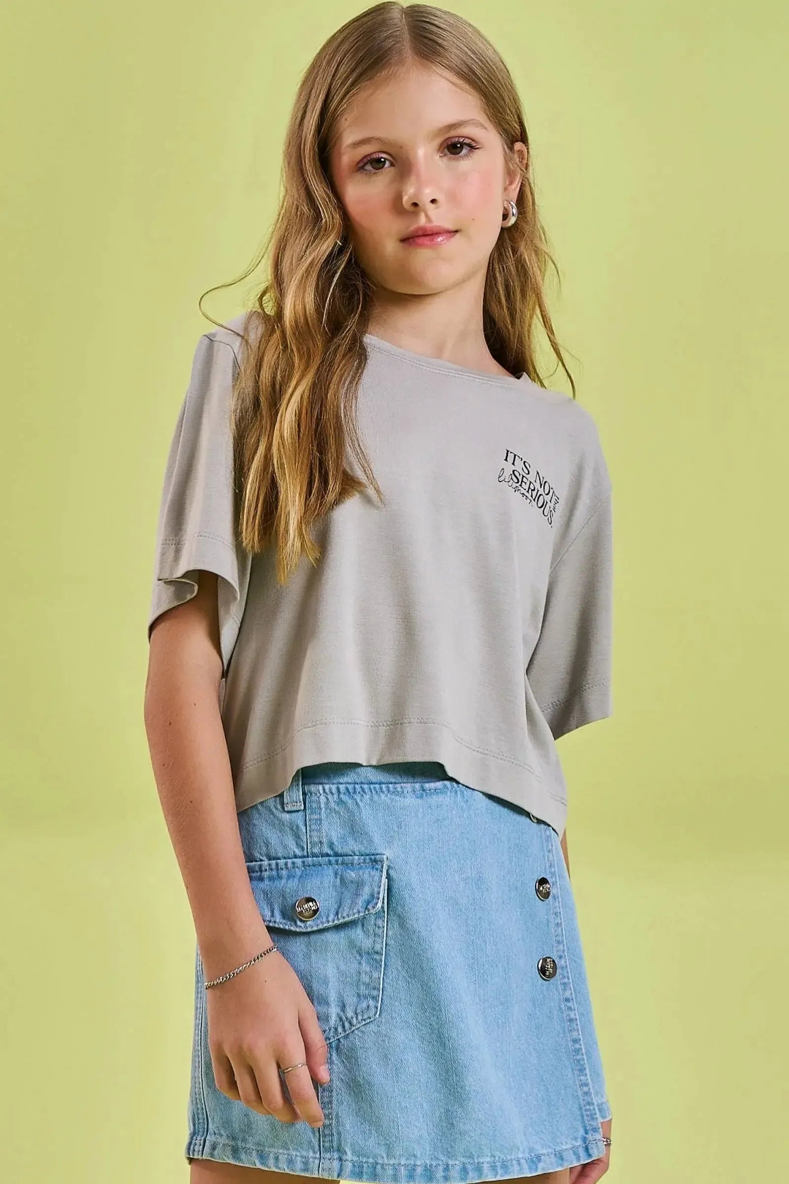Blusa Boxy Over em Viscolycra 83000 Lilimoon Teen Menina