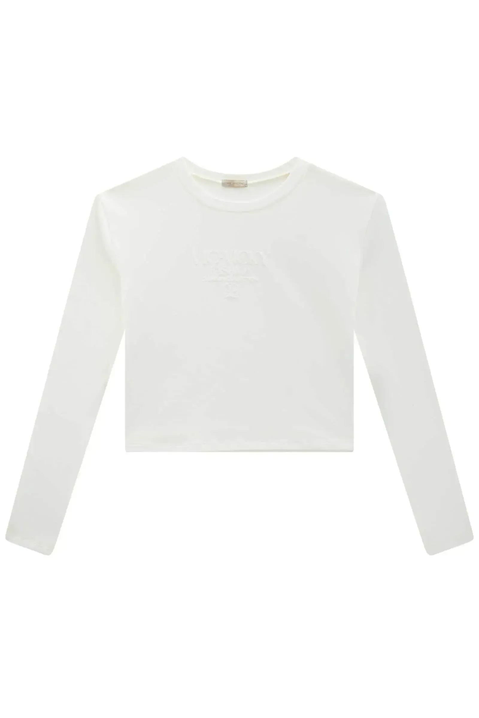 Blusa Cropped em Cotton 89180 Vic&Vicky Teen Menina