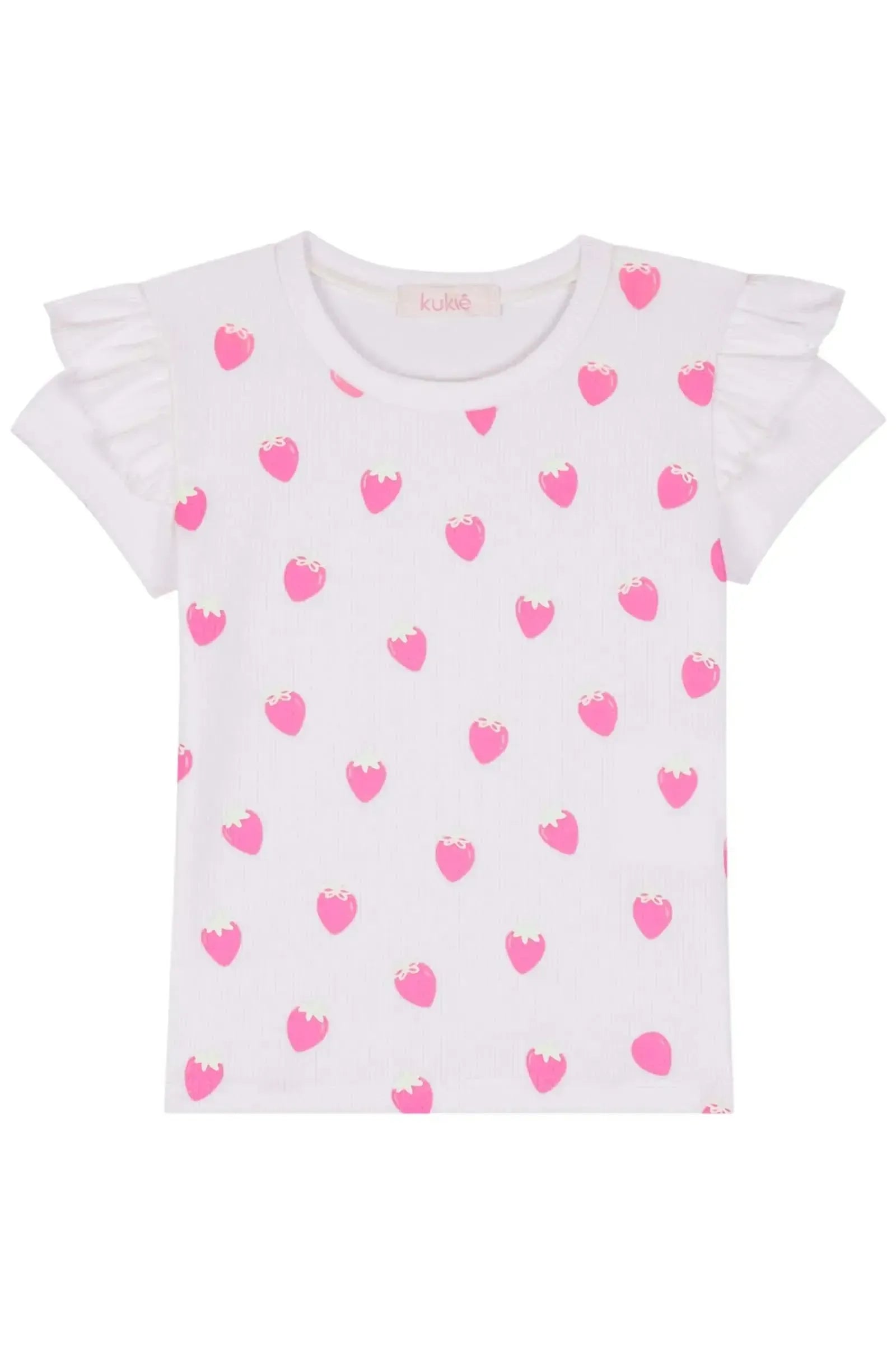 Blusa em Canelado 84704 Kukiê Bebê Menina