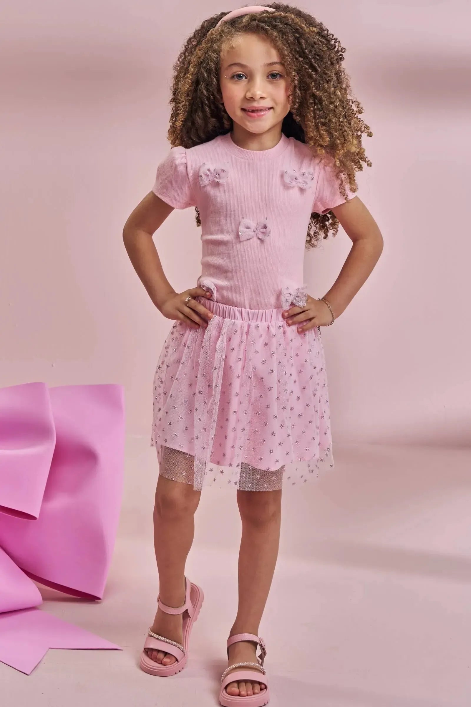 Blusa em Canelado 97256 Kukiê Infantil Menina