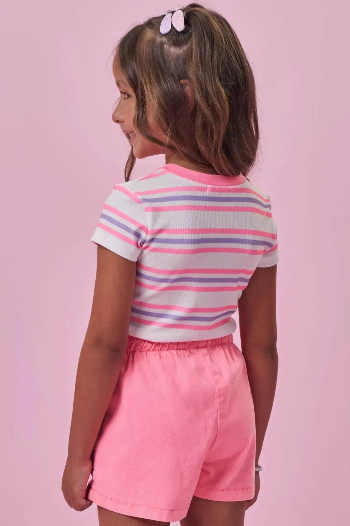 Blusa em Canelado 98053 Kukiê Infantil Menina