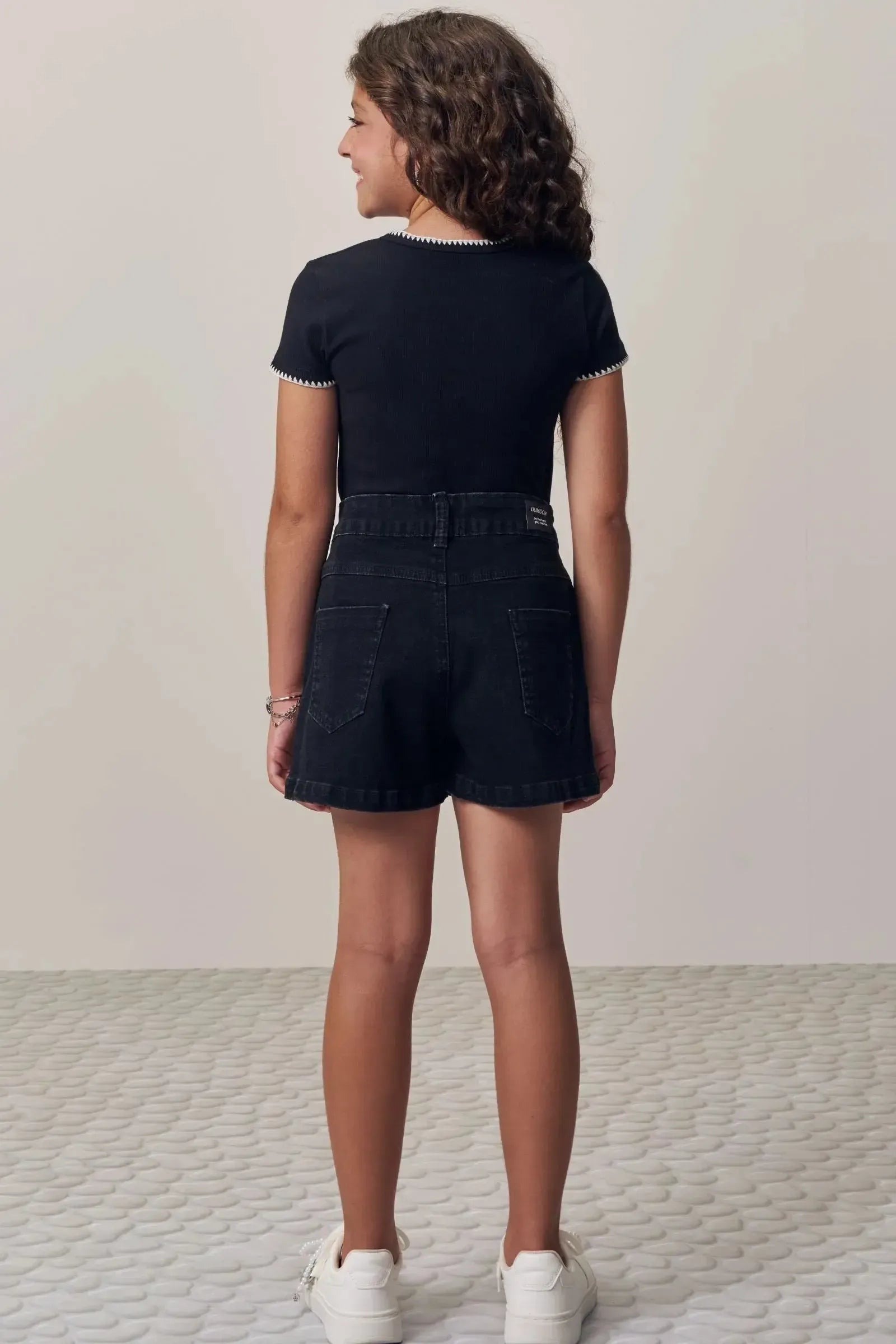 Blusa em Canelado Liz 97979 Lilimoon Teen Menina