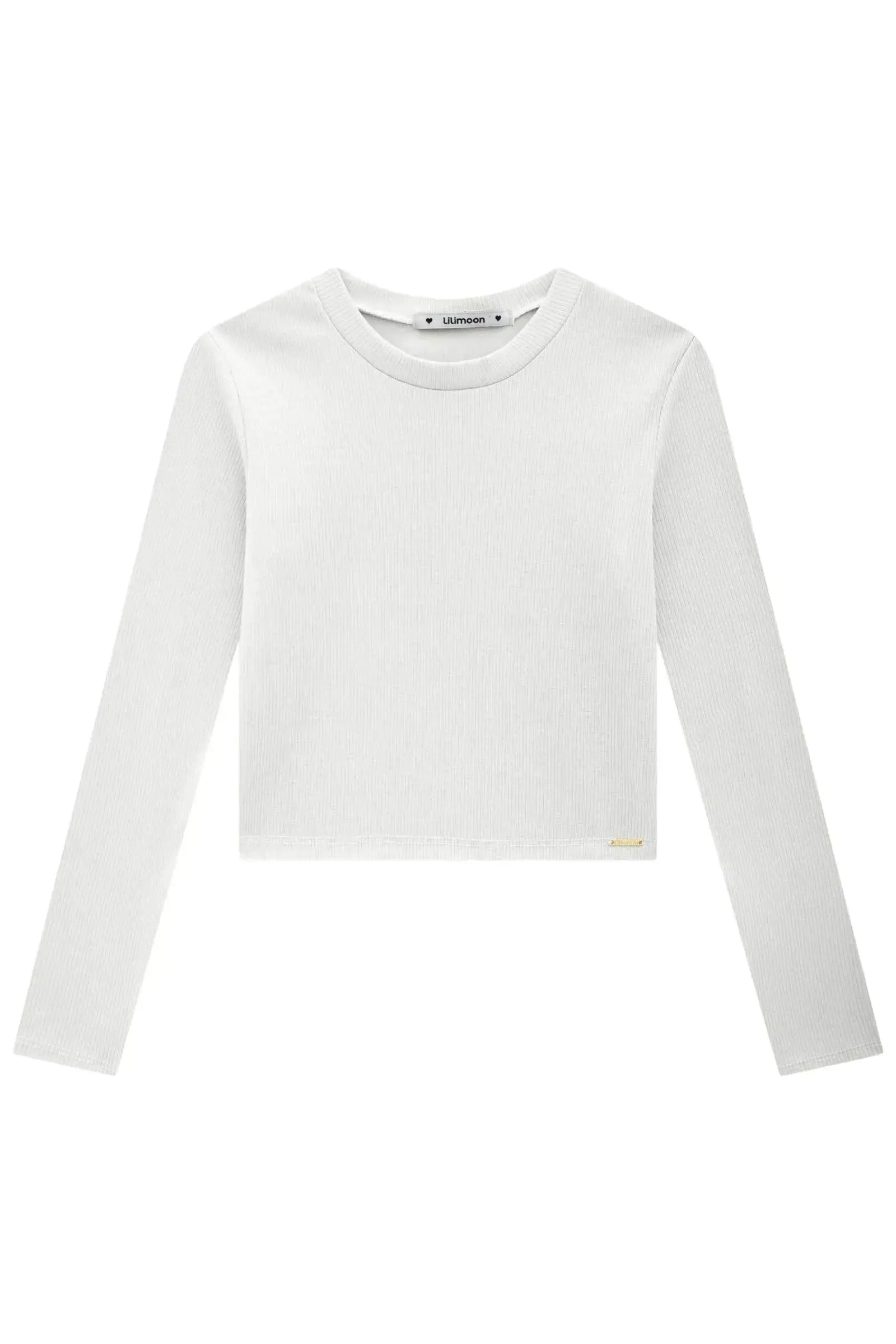 Blusa em Canelado Liz 89068 Lilimoon Teen Menina