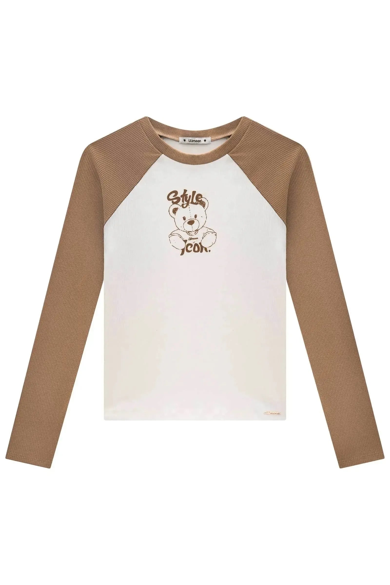 Blusa em Canelado Liz 89141 Lilimoon Teen Menina