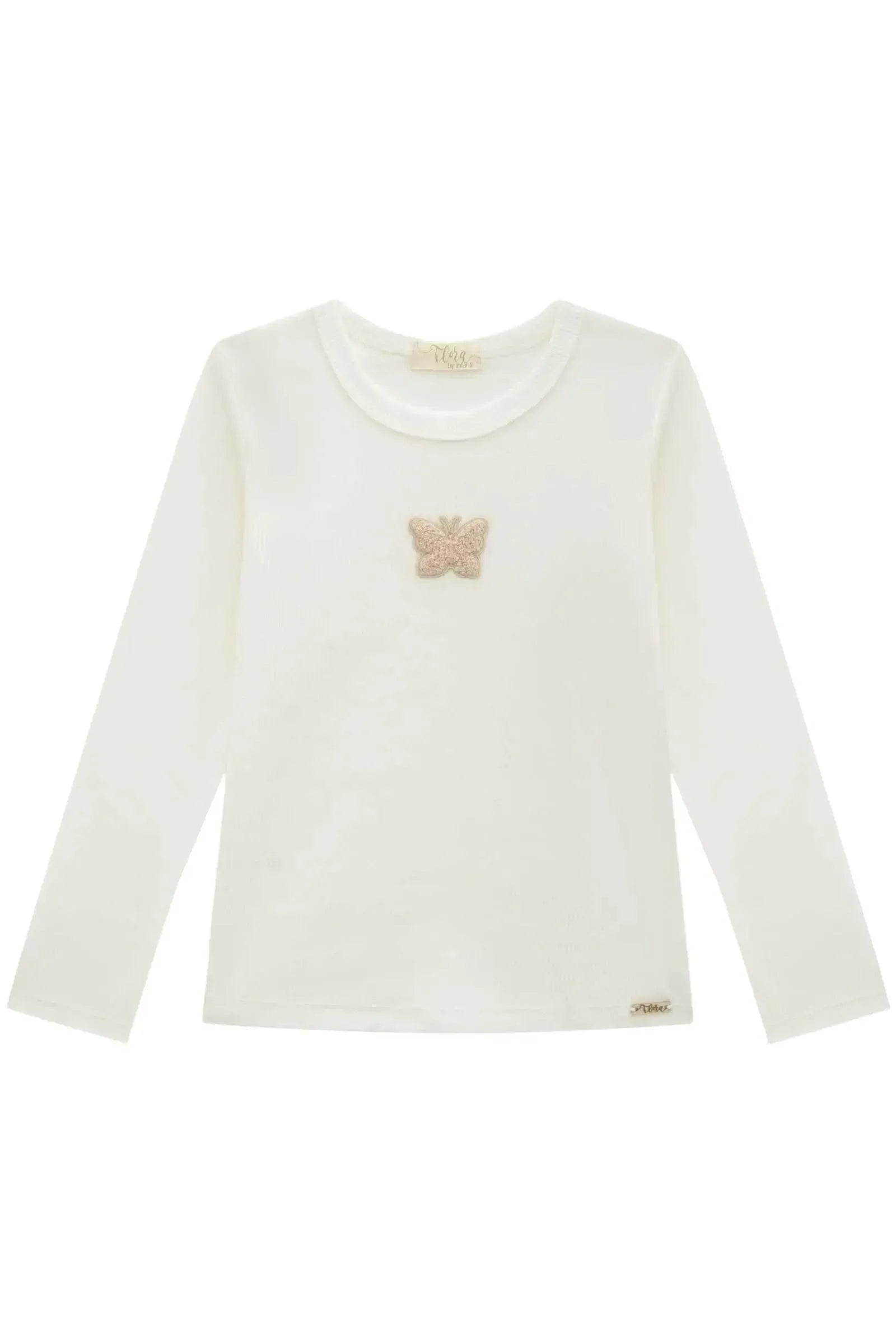 Blusa em Canelado Liz 89417 Infanti Infantil Menina