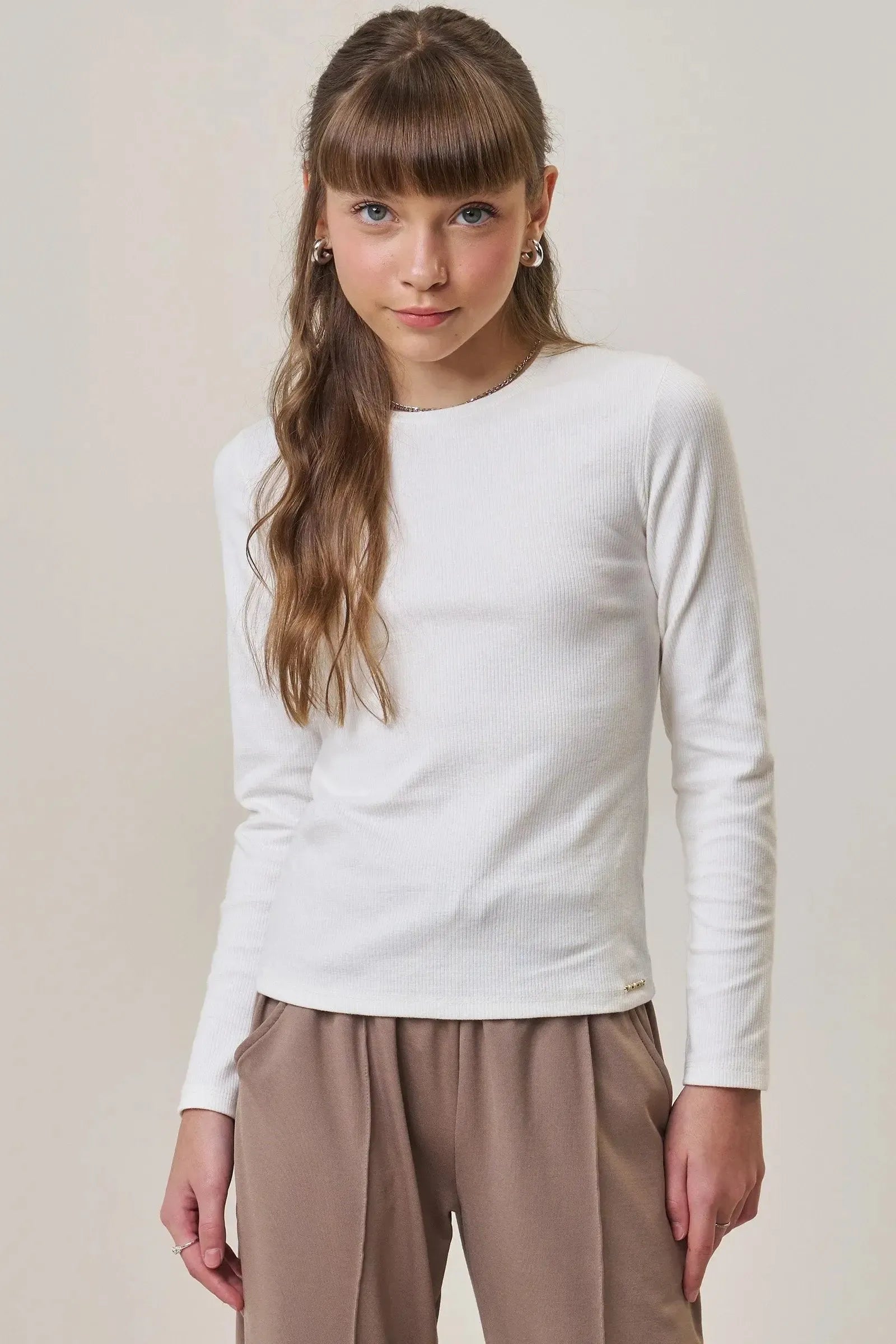 Blusa em Canelado Liz 89423 Vic&Vicky Teen Menina