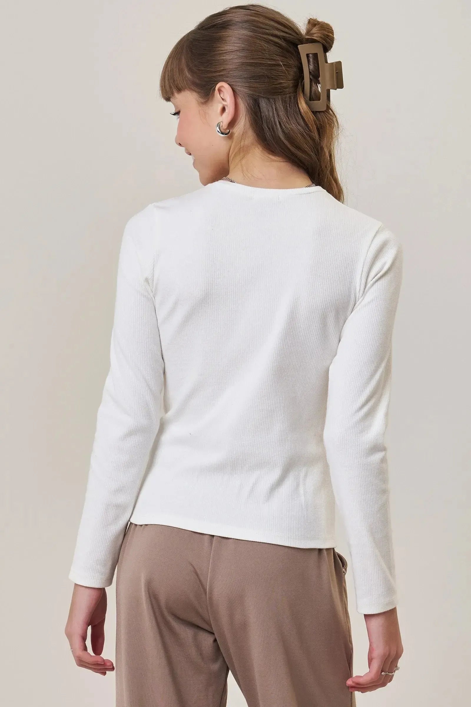 Blusa em Canelado Liz 89423 Vic&Vicky Teen Menina