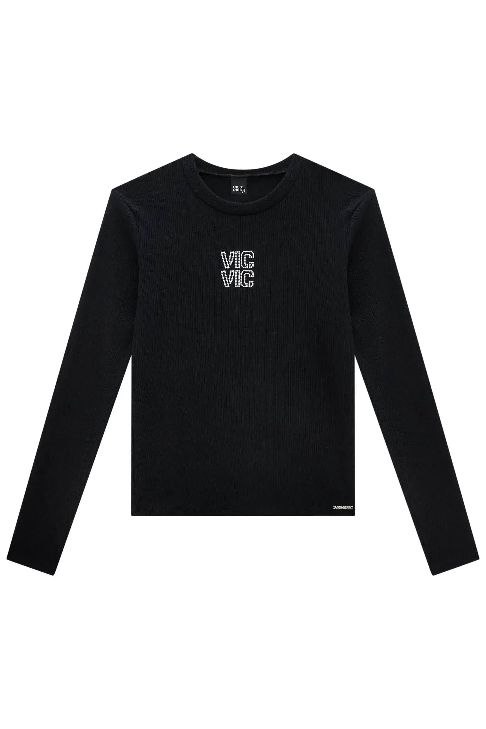 Blusa em Canelado Liz 89688 Vic&Vicky Teen Menina
