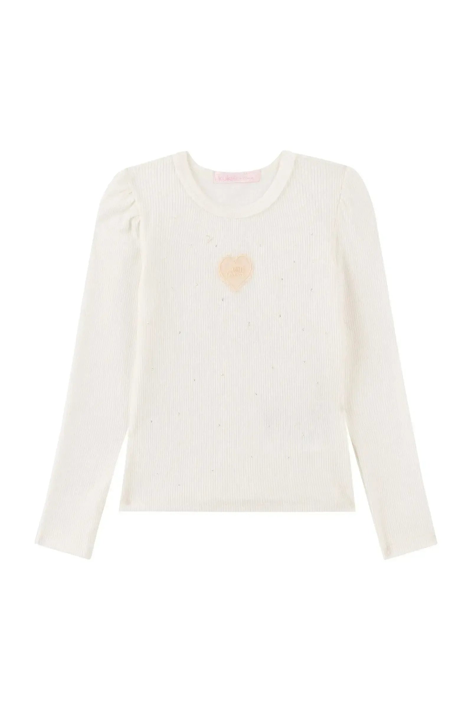 Blusa em Canelado Liz 90916 Kukiê Infantil Menina