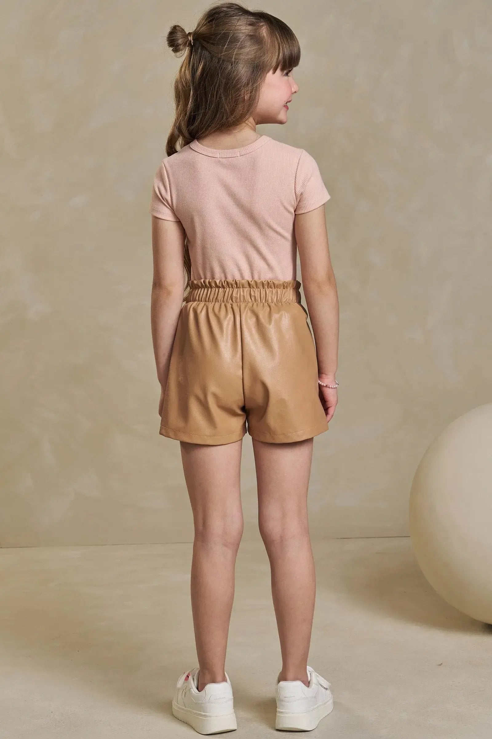 Blusa em Canelado Liz 93442 Infanti Infantil Menina