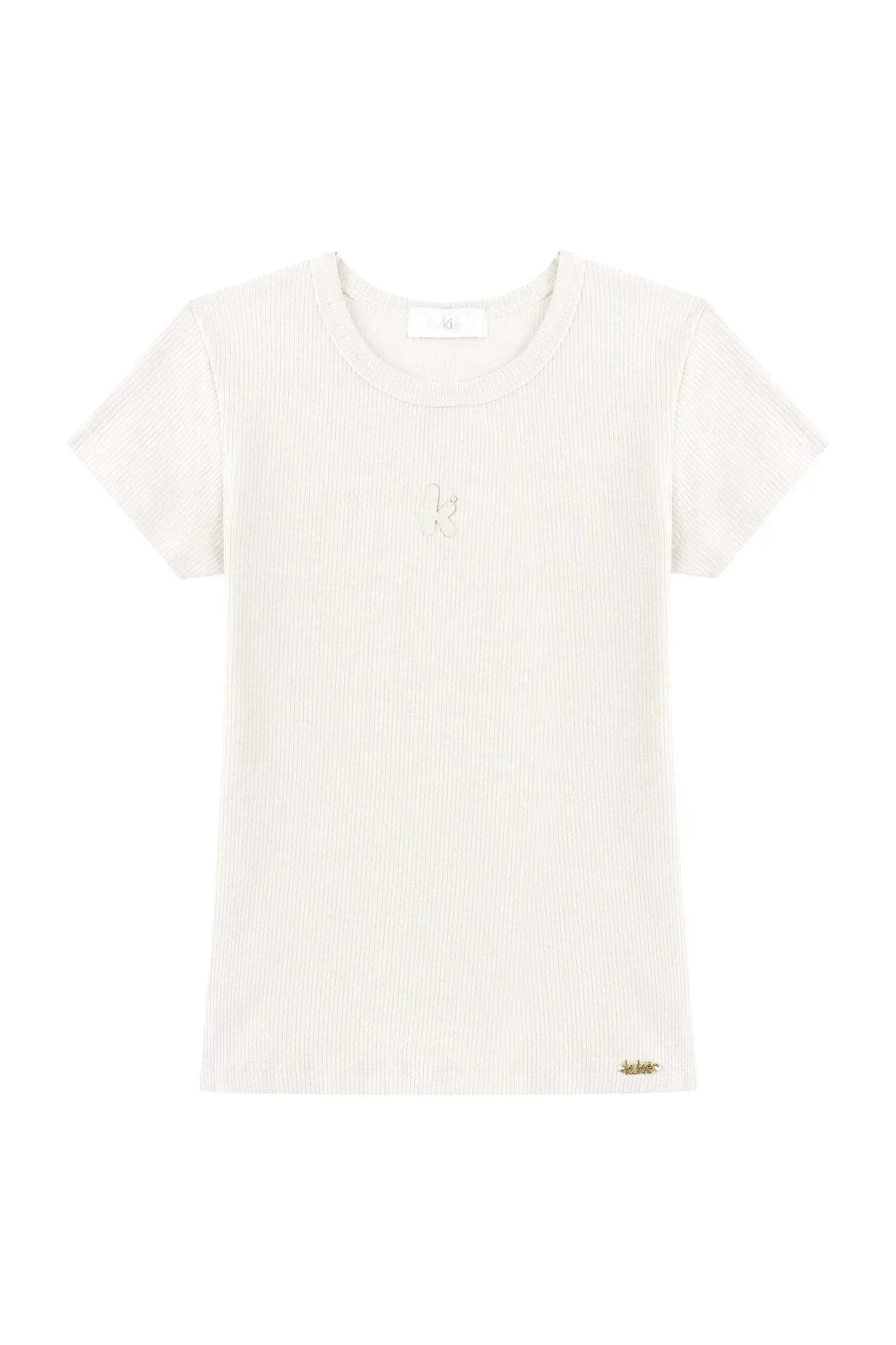 Blusa em Canelado Liz 93775 Kukiê Infantil Menina