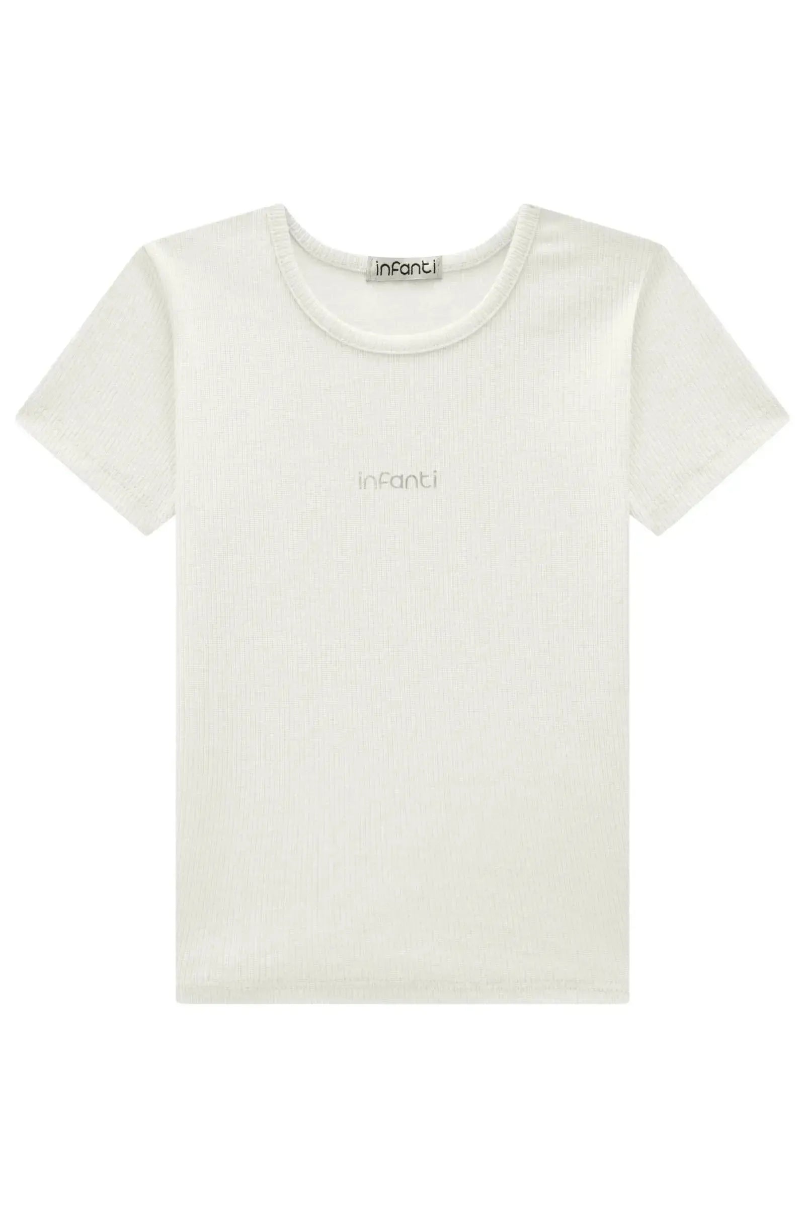 Blusa em Canelado Liz 94358 Infanti Infantil Menina