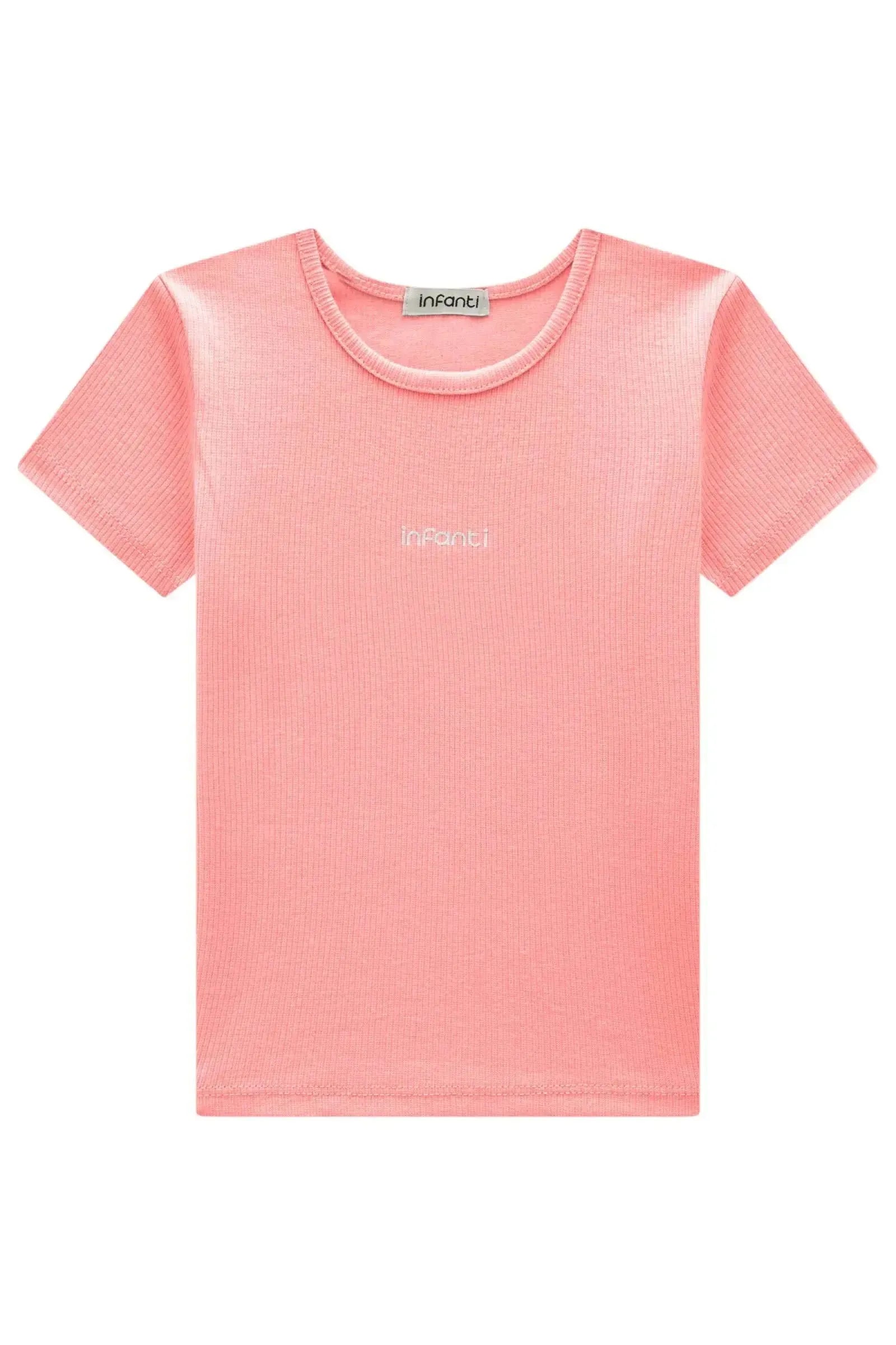 Blusa em Canelado Liz 94359 Infanti Infantil Menina