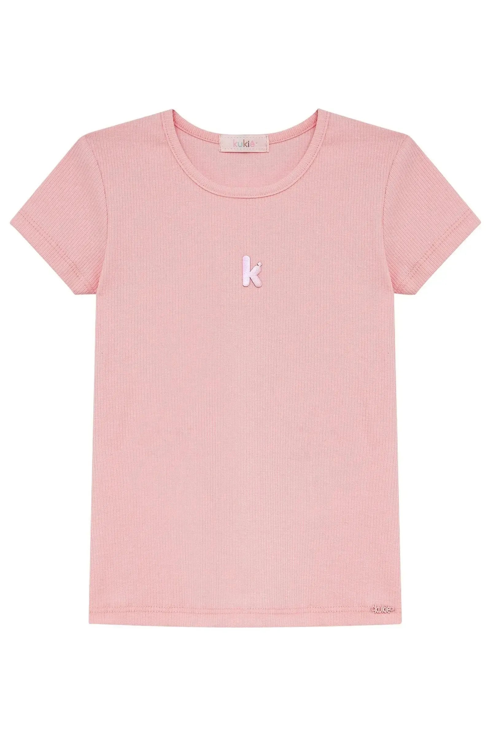 Blusa em Canelado Liz 94790 Kukiê Infantil Menina