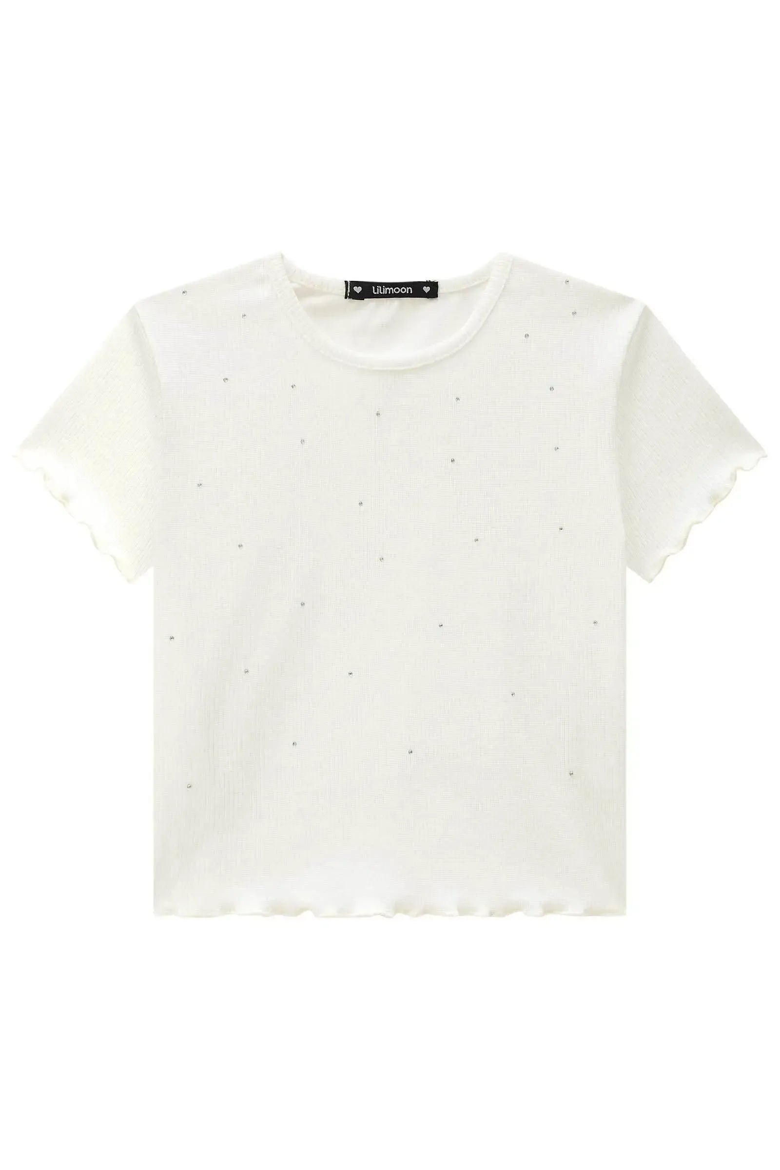 Blusa em Canelado Liz 94896 Lilimoon Teen Menina