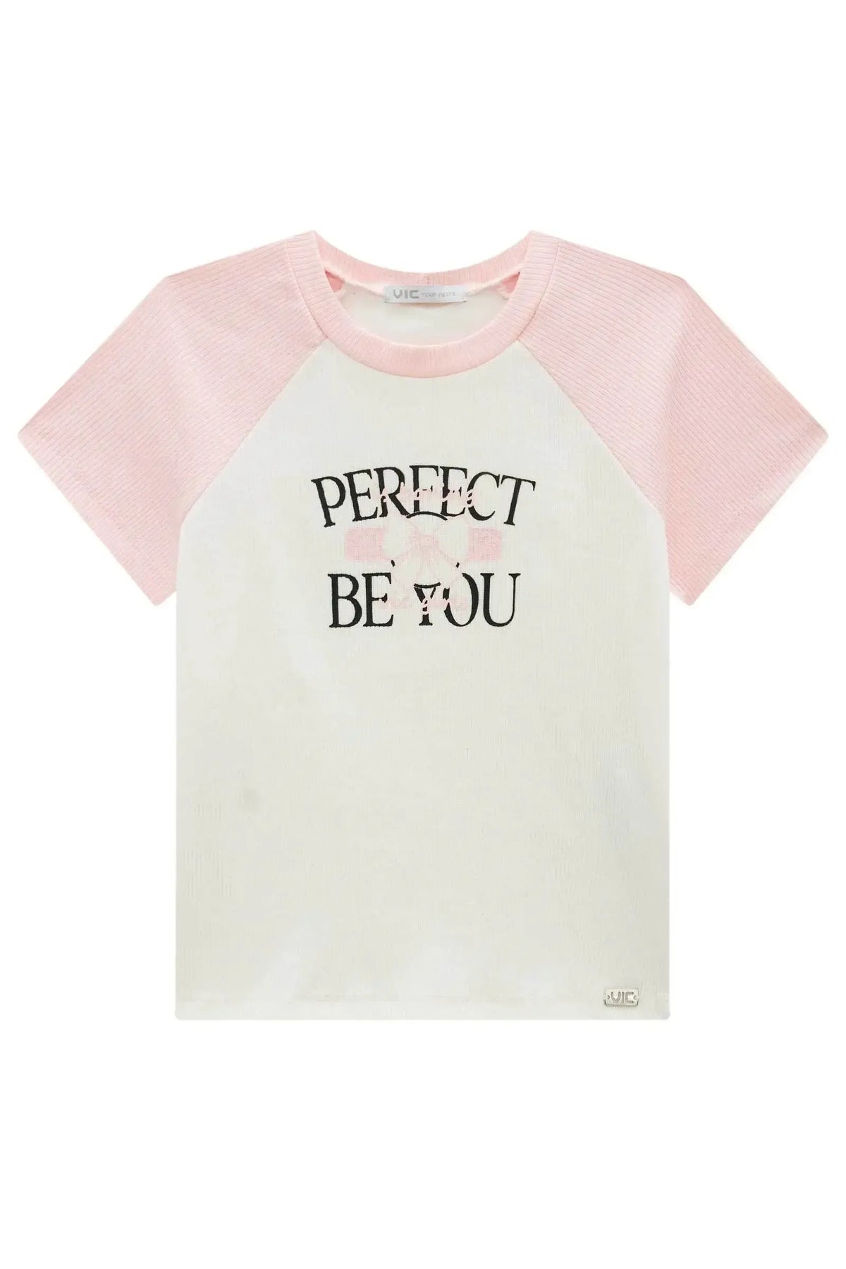 Blusa em Canelado Liz 98862 Vic Teen Menina