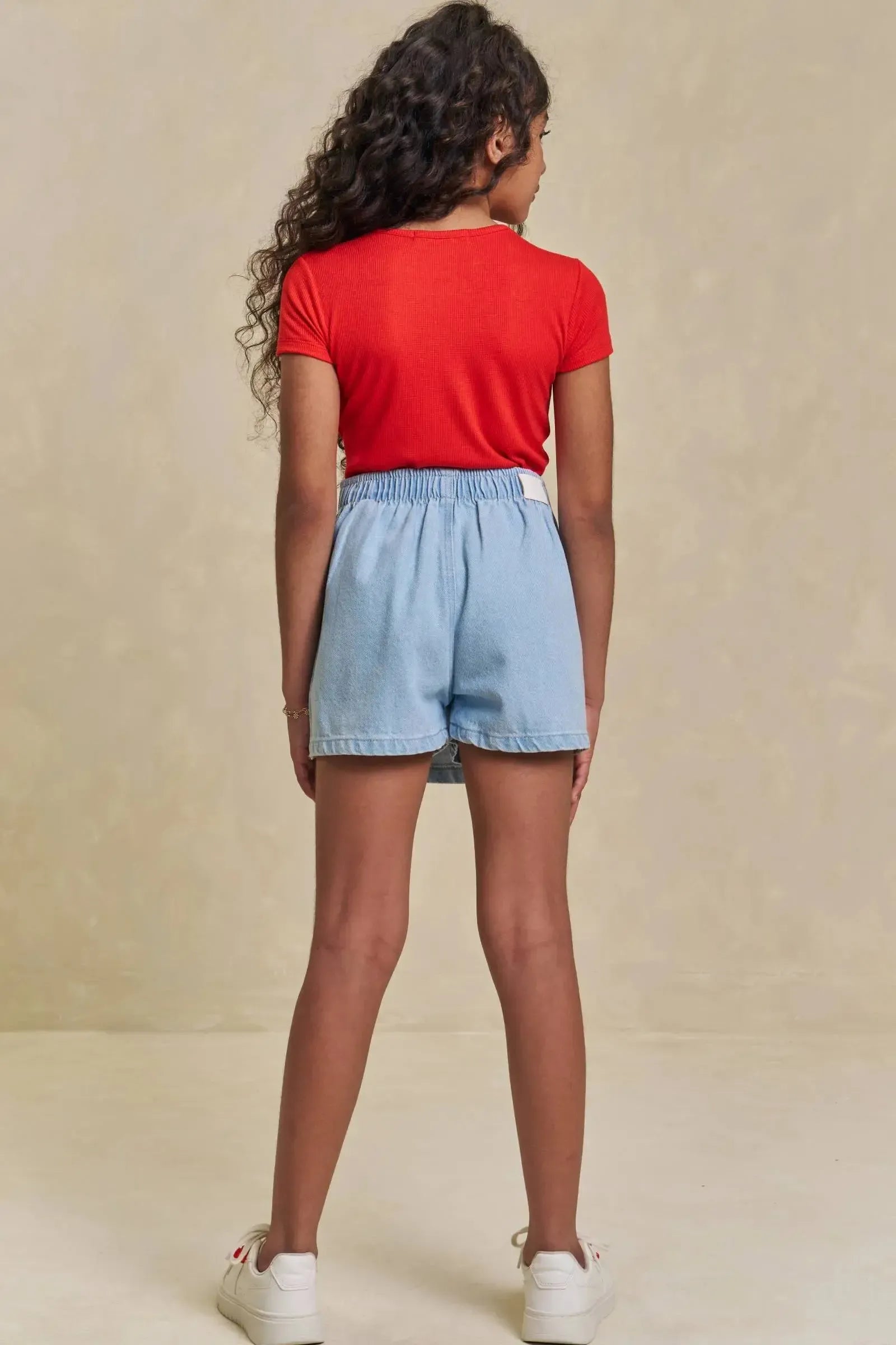 Blusa em Canelado Luna 98028 Lilimoon Teen Menina