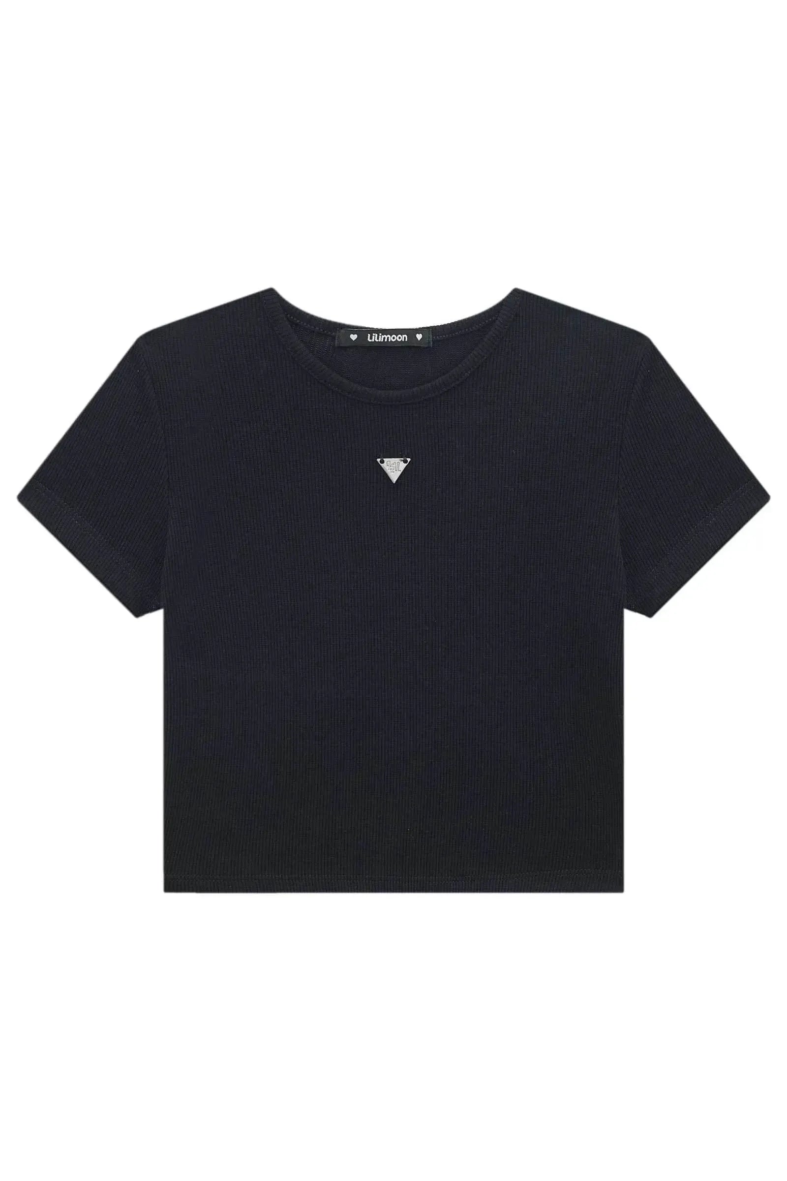 Blusa em Canelado Luna 98028 Lilimoon Teen Menina