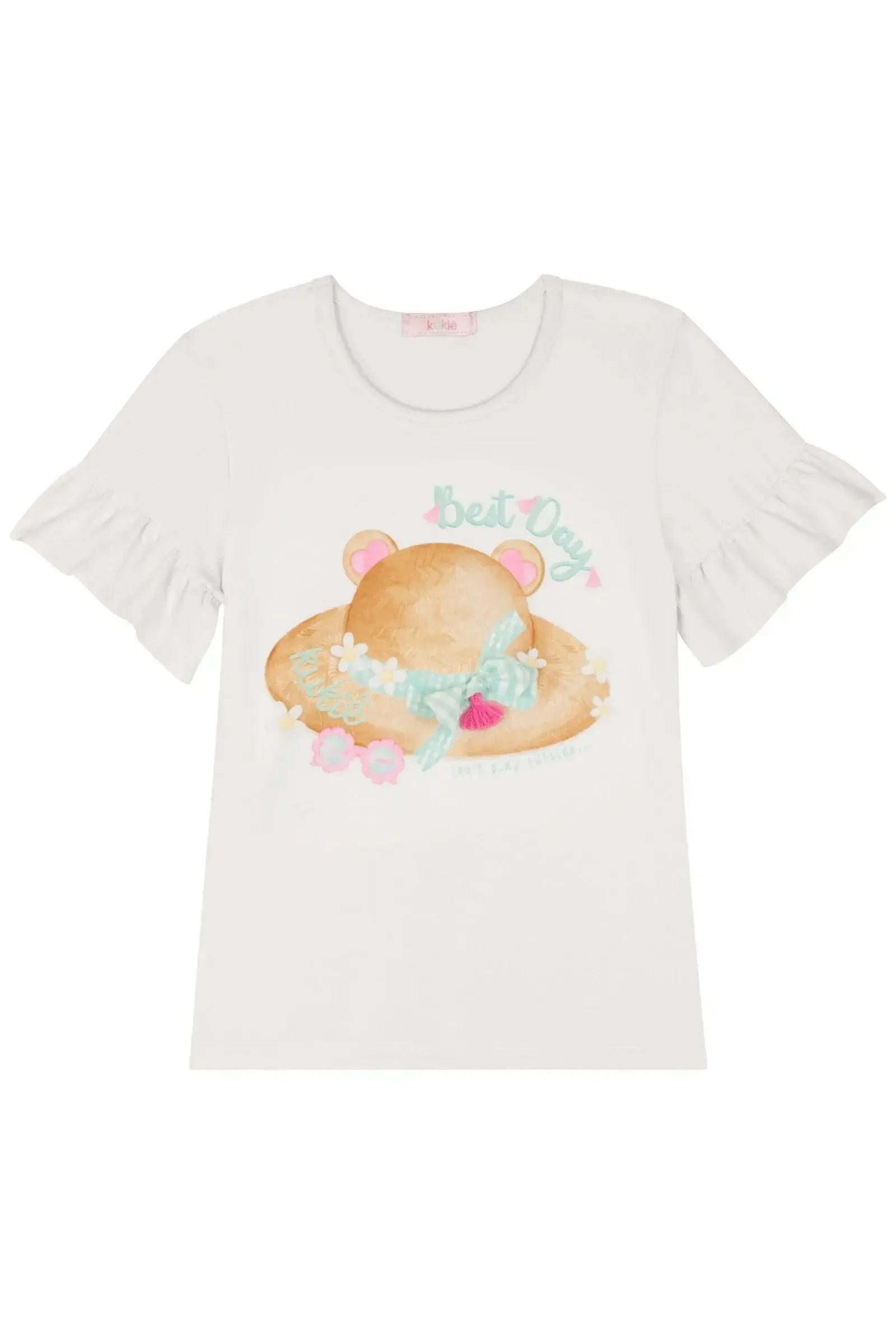 Blusa em Cotton 83066 Kukiê Infantil Menina