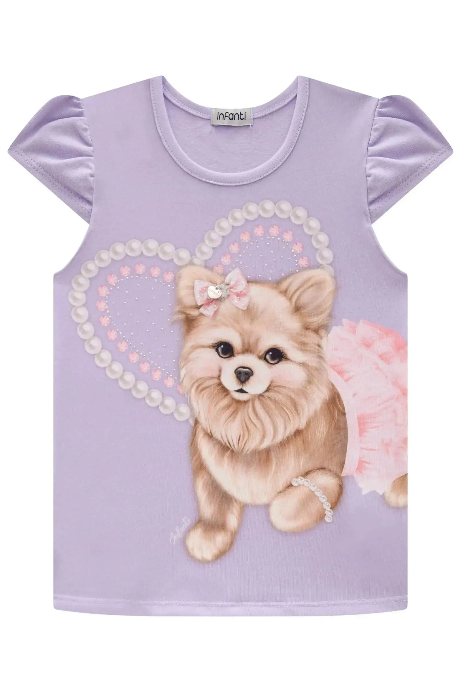 Blusa em Cotton 83677 Infanti Infantil Menina