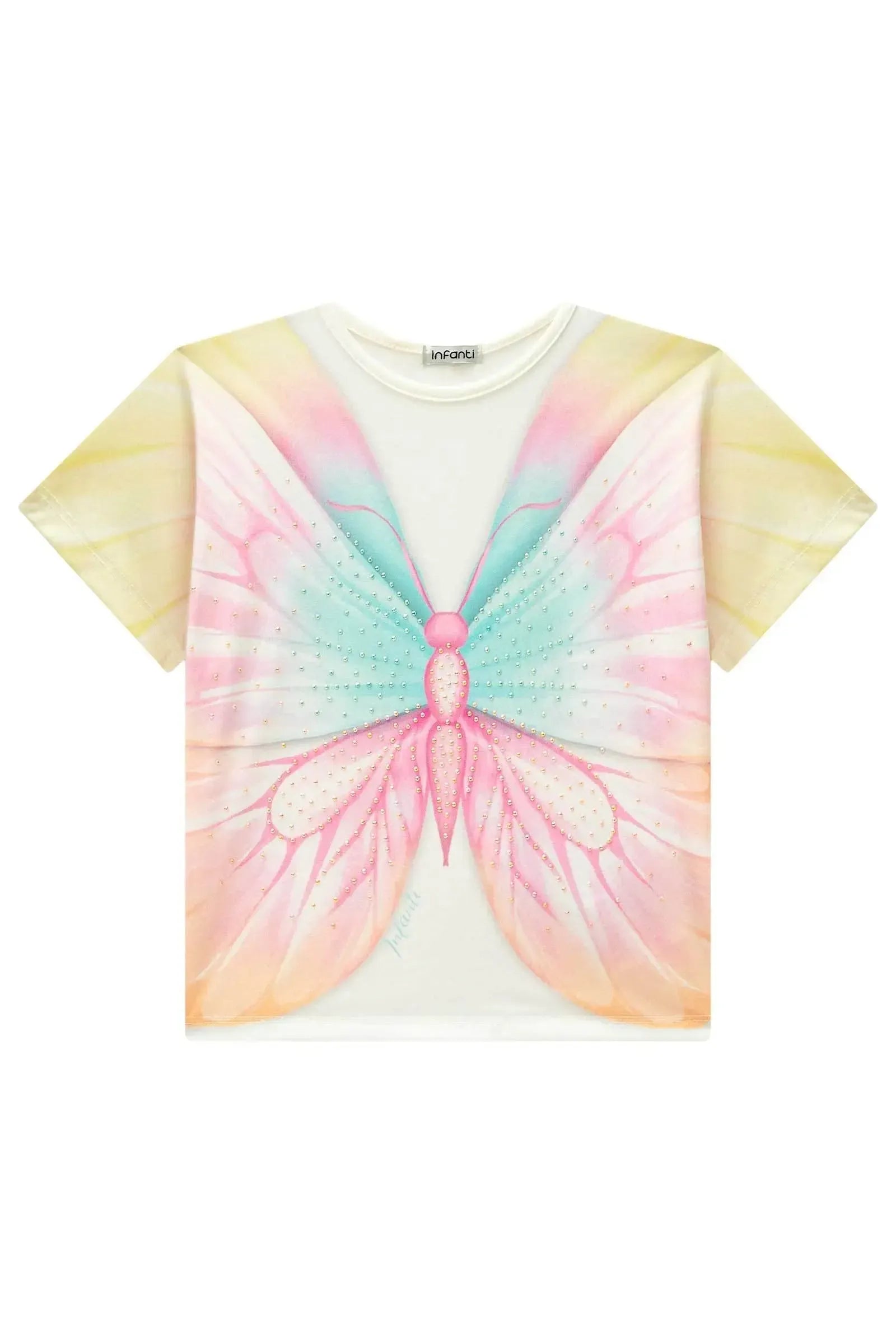 Blusa em Cotton 85267 Infanti Infantil Menina