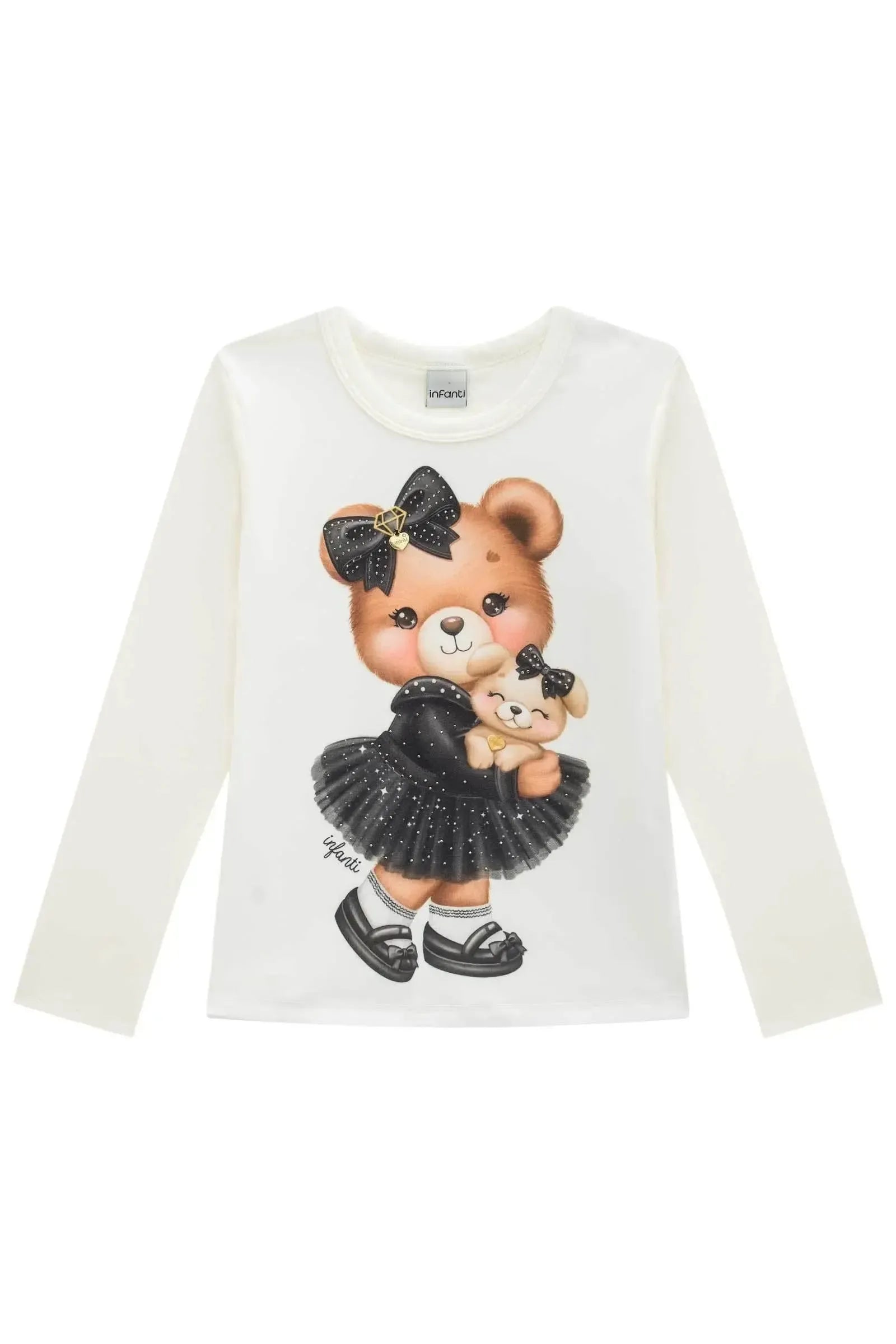 Blusa em Cotton 89466 Infanti Infantil Menina