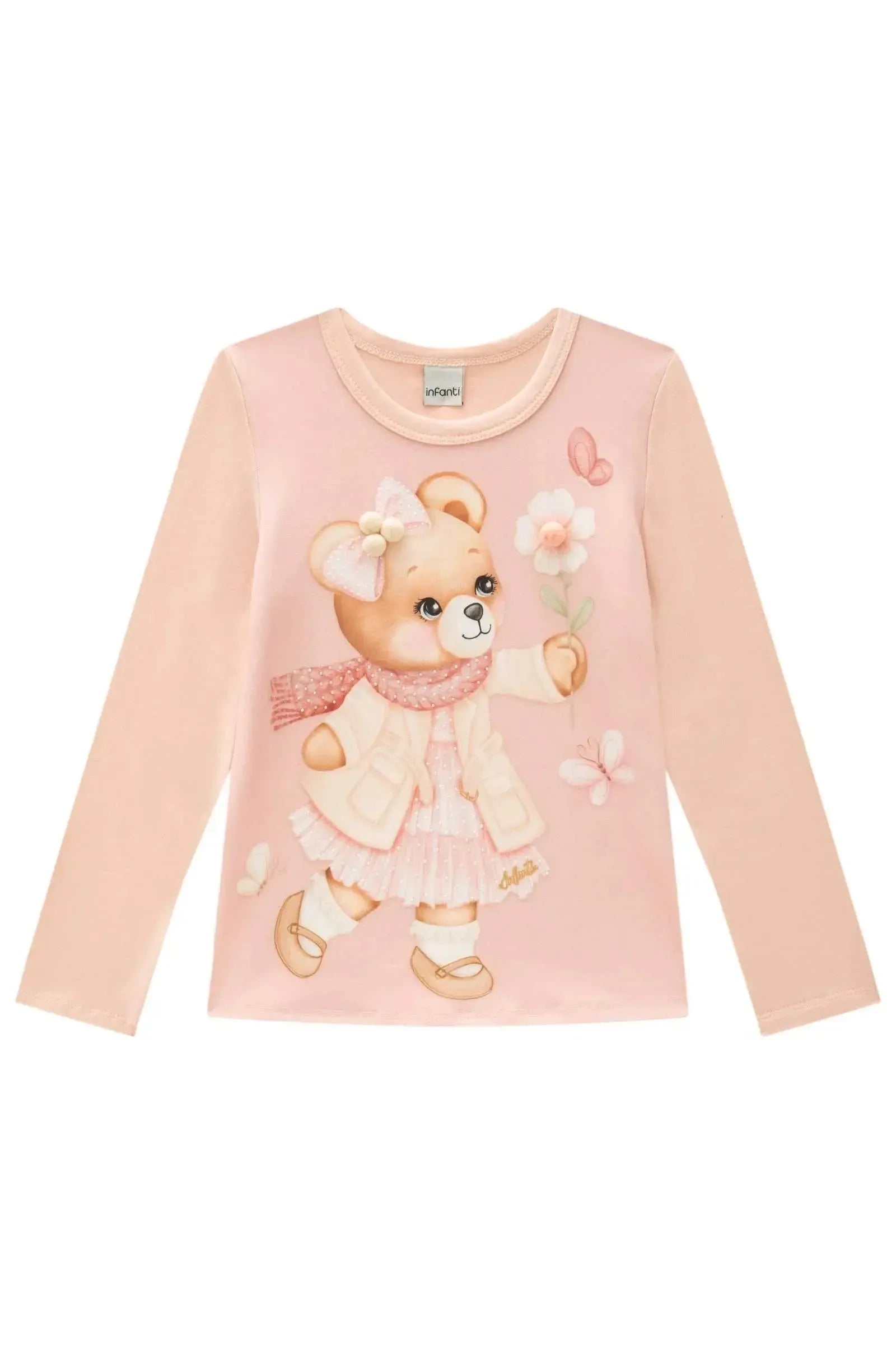 Blusa em Cotton 89473 Infanti Infantil Menina