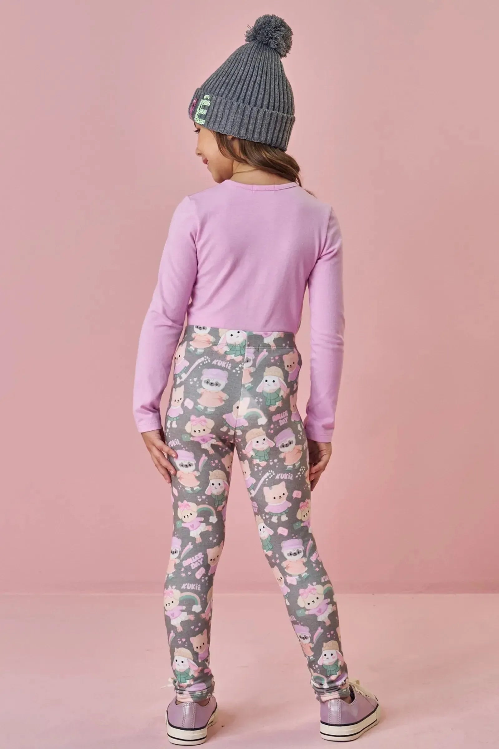 Blusa em Cotton 90808 Kukiê Infantil Menina