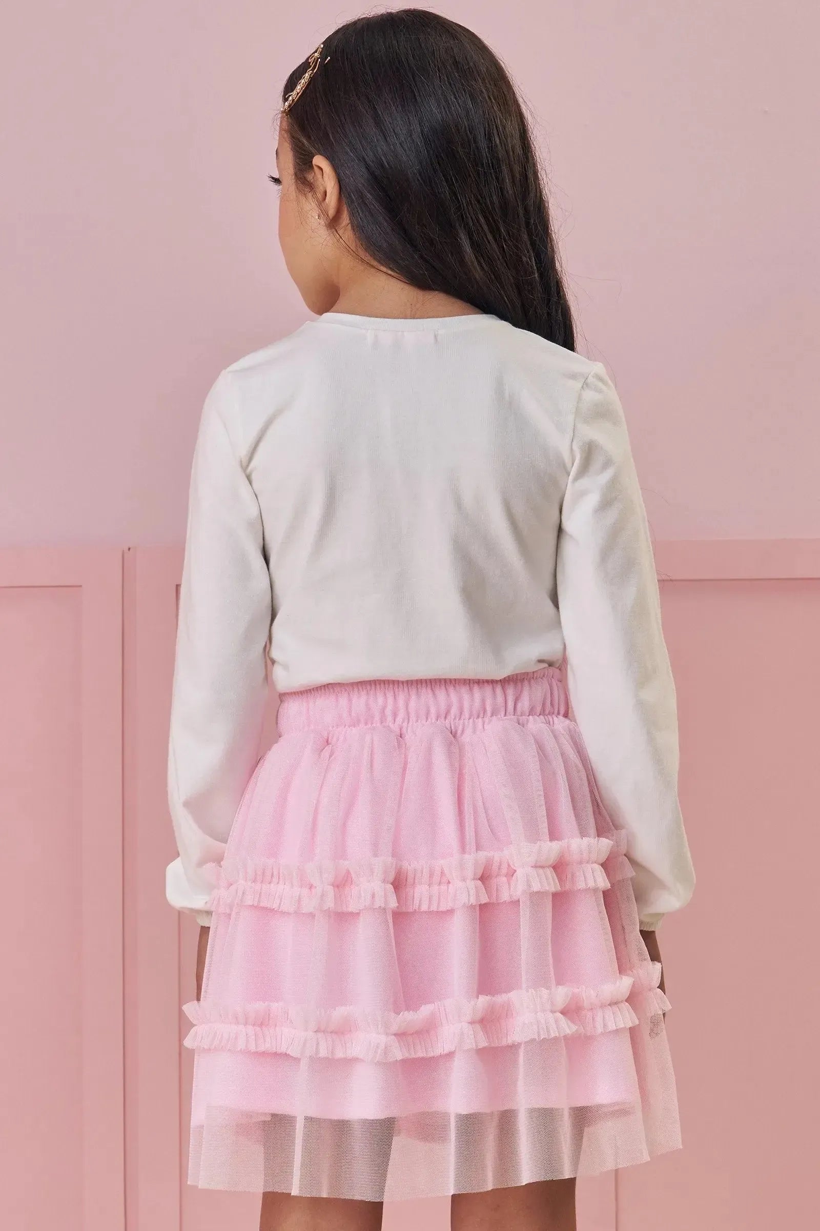 Blusa em Cotton 90936 Kukiê Infantil Menina