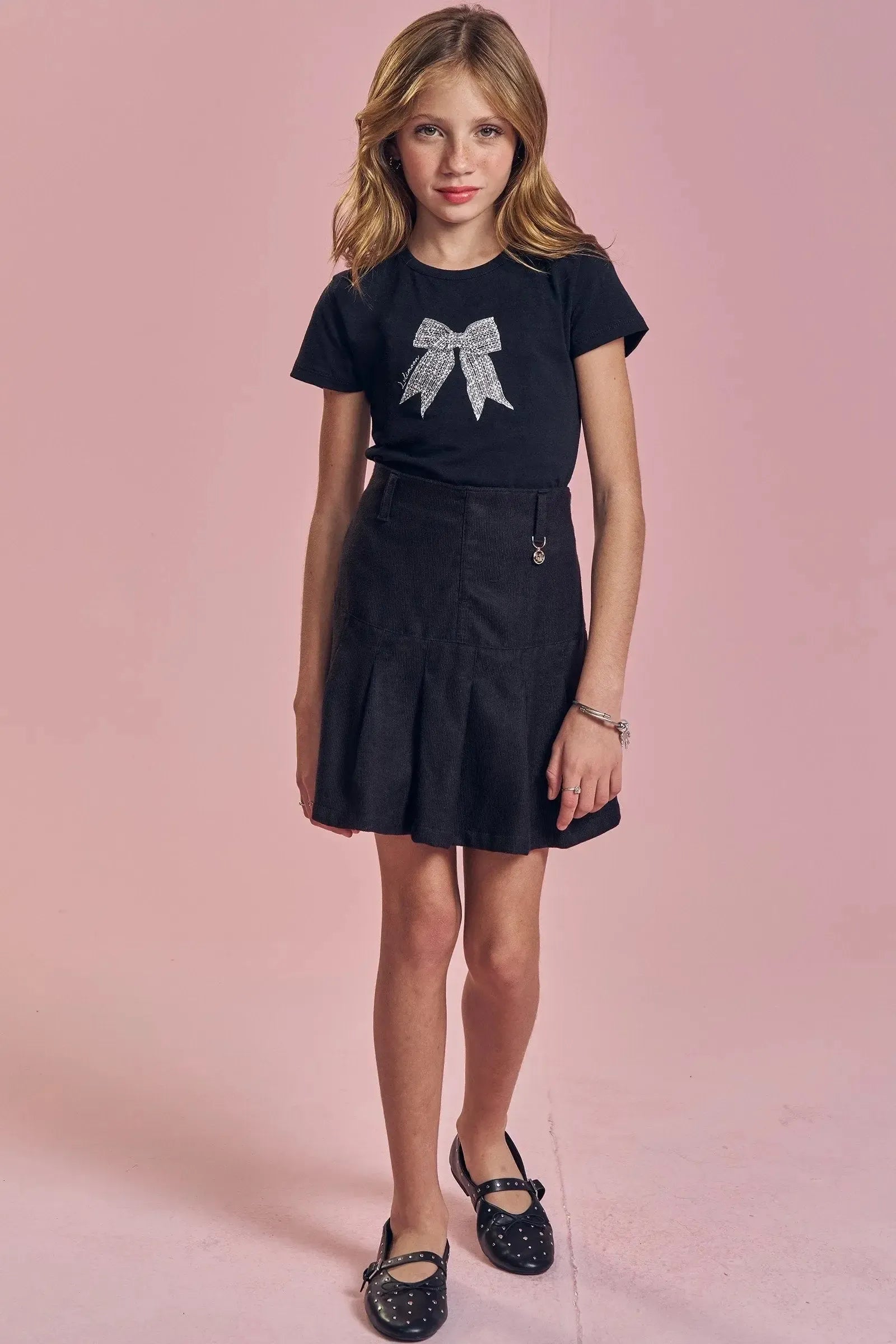 Blusa em Cotton 93285 Lilimoon Teen Menina