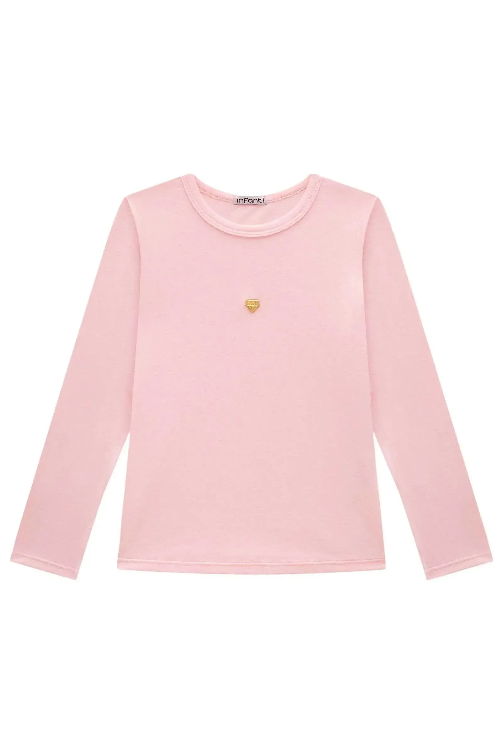 Blusa em Cotton 93621 Infanti Infantil Menina