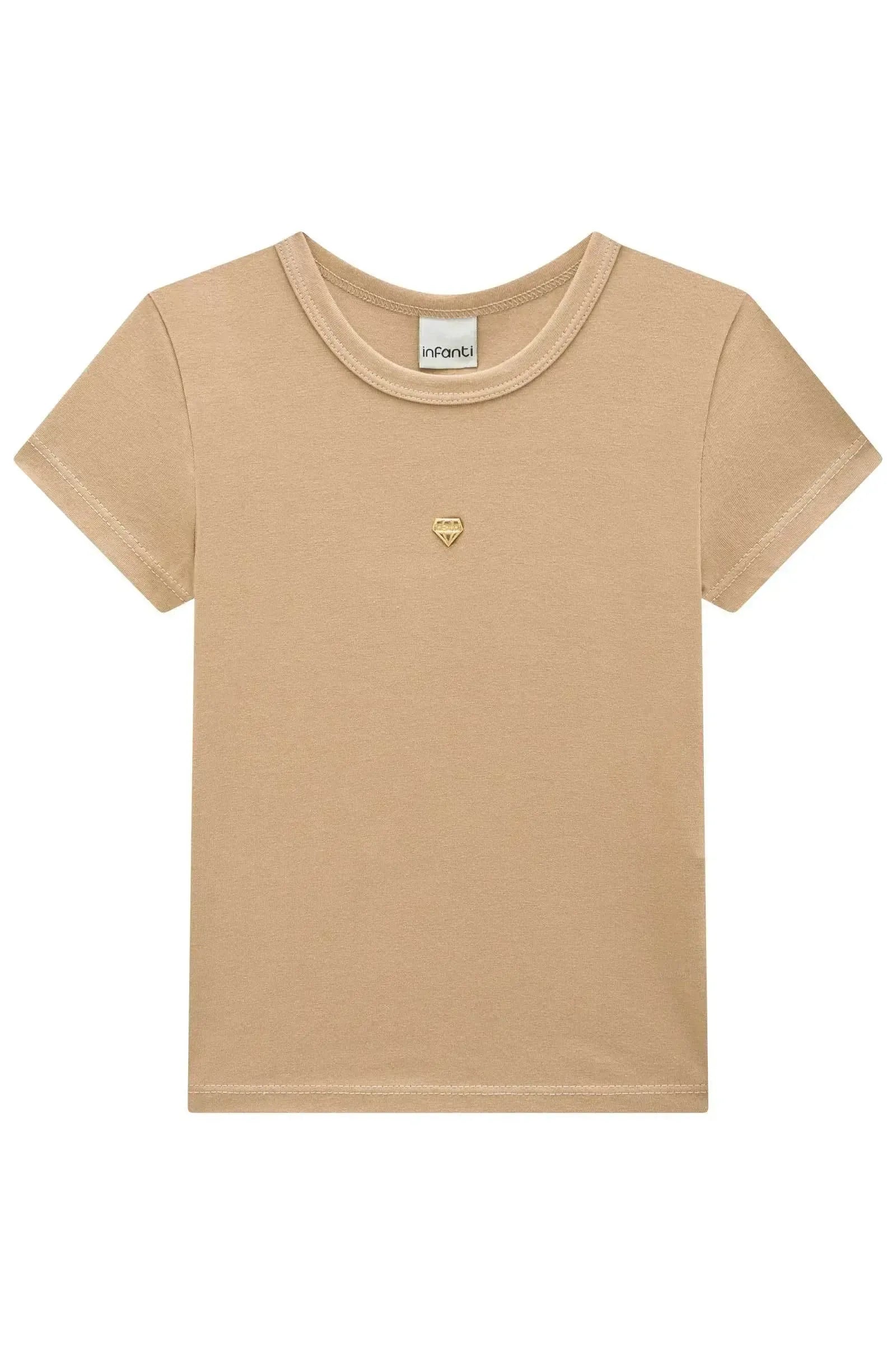 Blusa em Cotton 93660 Infanti Infantil Menina