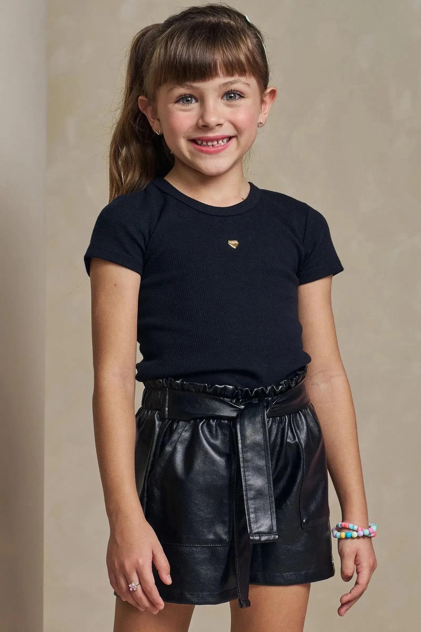 Blusa em Cotton 93663 Infanti Infantil Menina