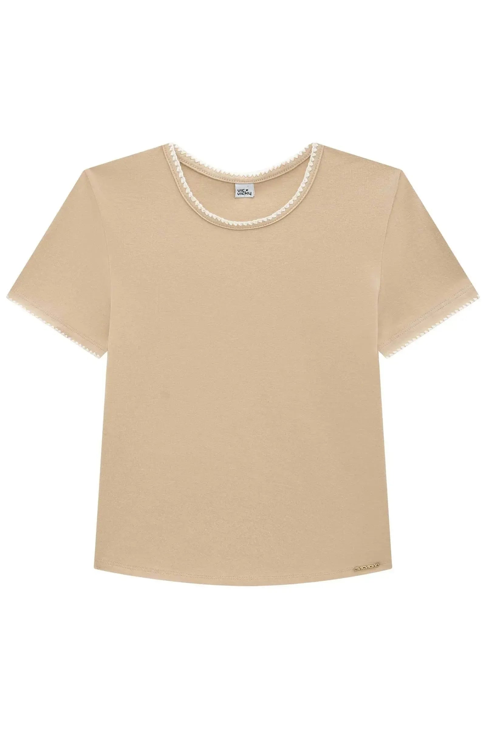 Blusa em Cotton 94380 Vic&Vicky Teen Menina