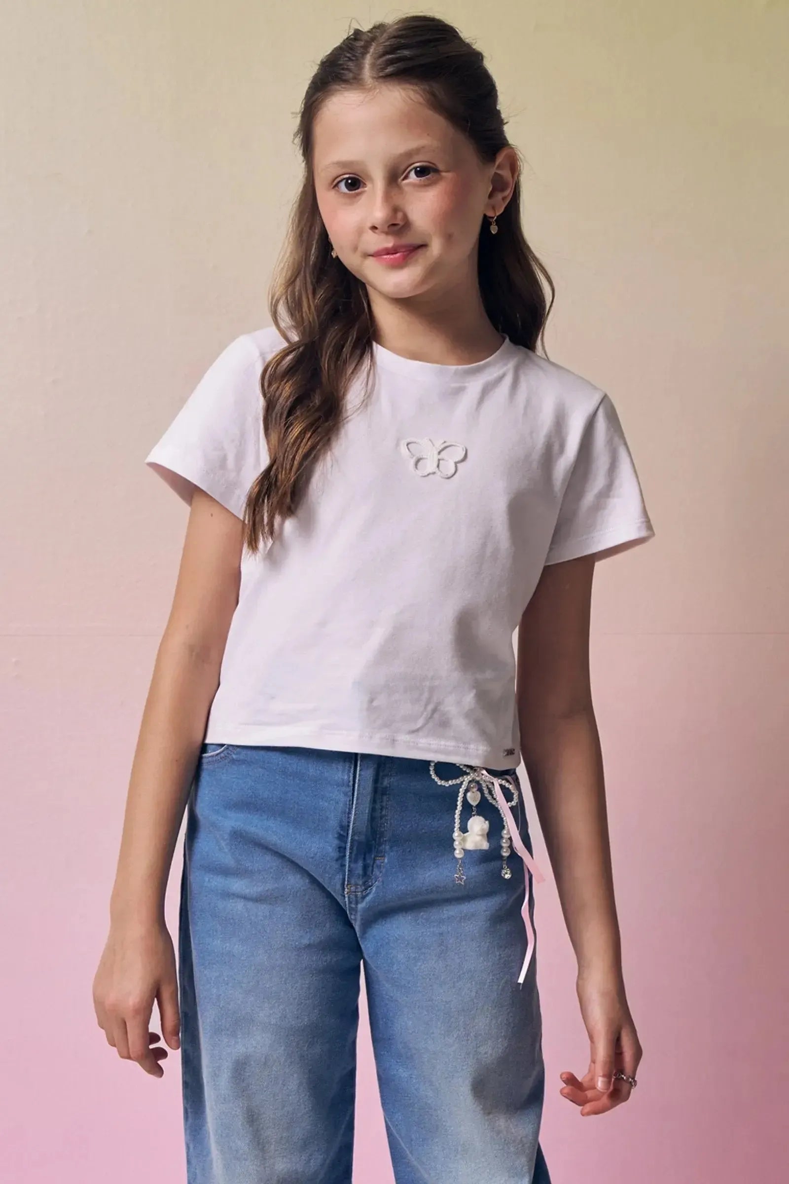 Blusa em Cotton 94578 Vic&Vicky Teen Menina