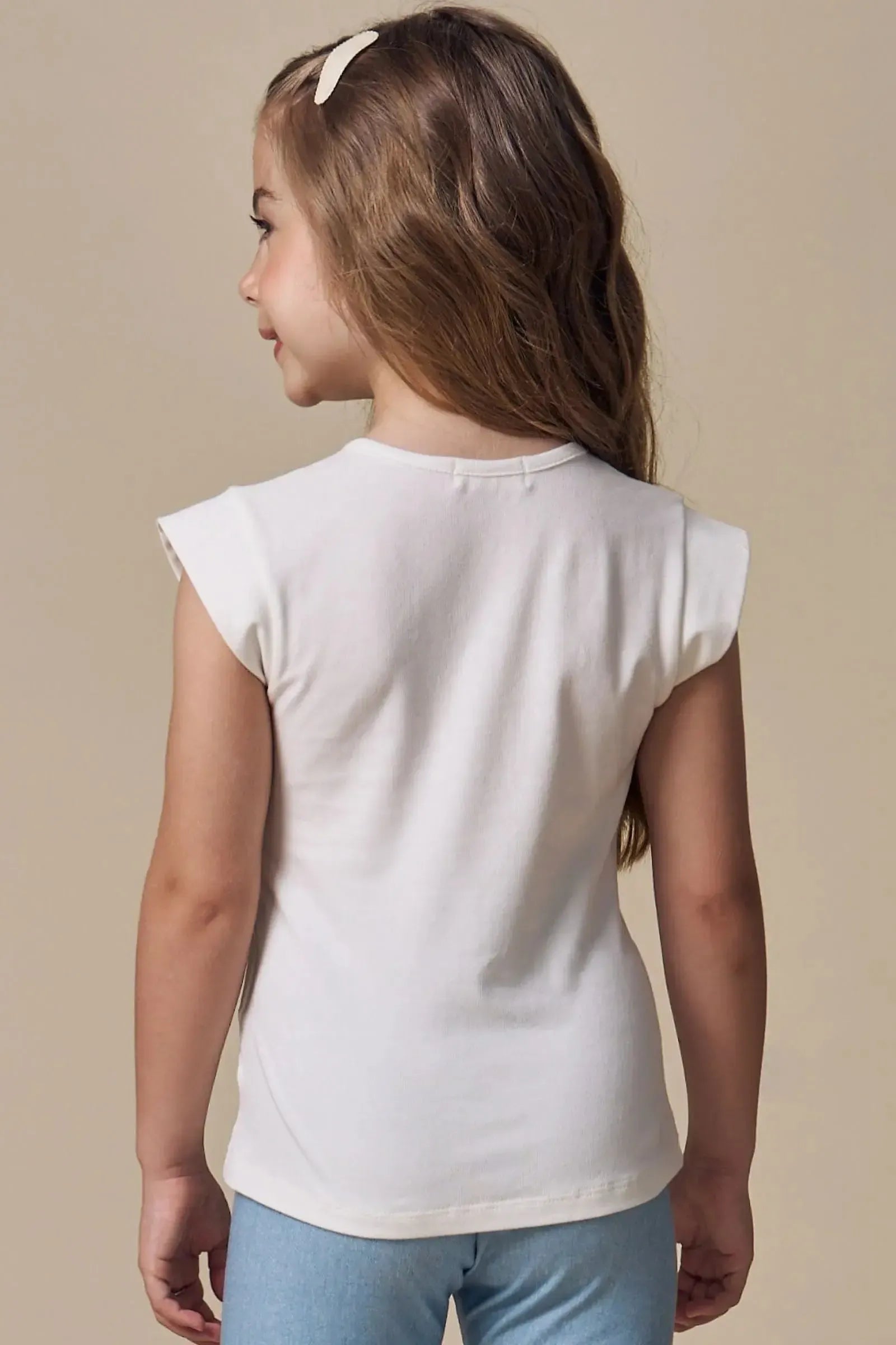 Blusa em Cotton 94647 Infanti Infantil Menina