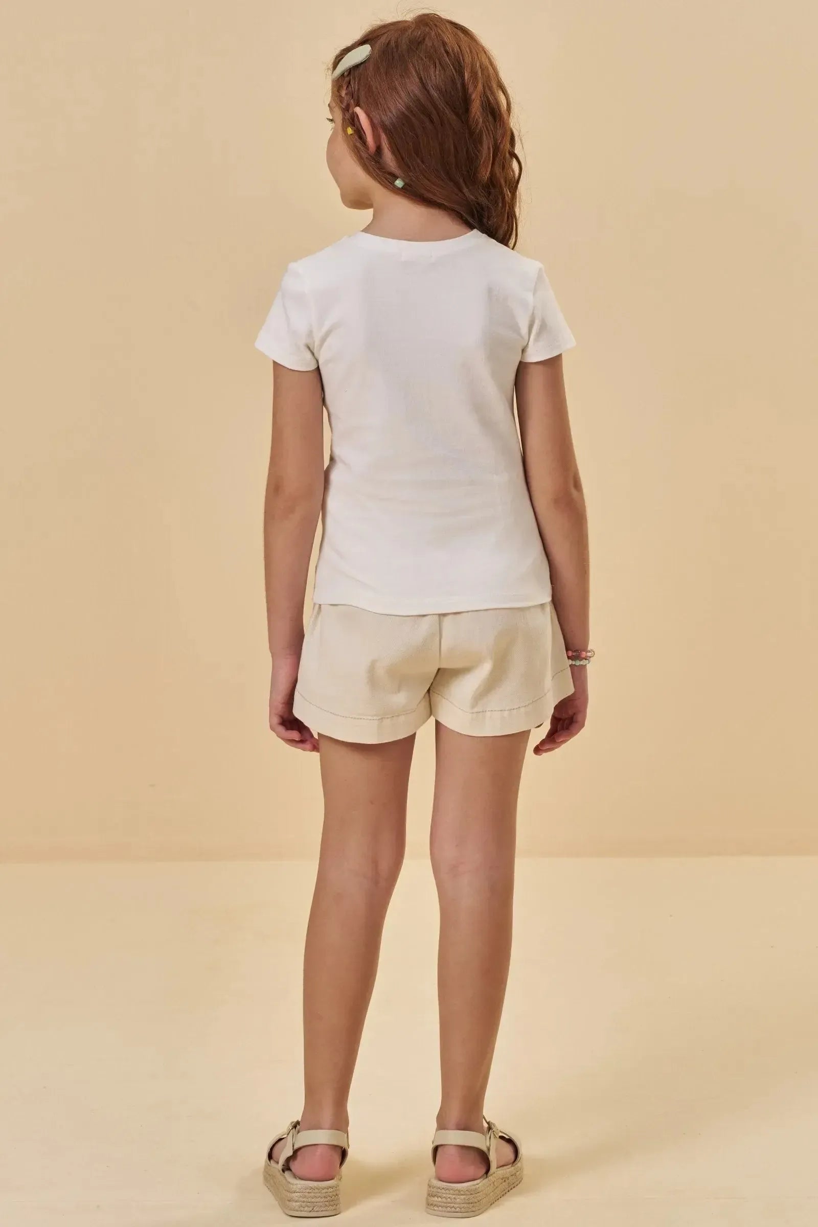 Blusa em Cotton 95355 Kukiê Infantil Menina