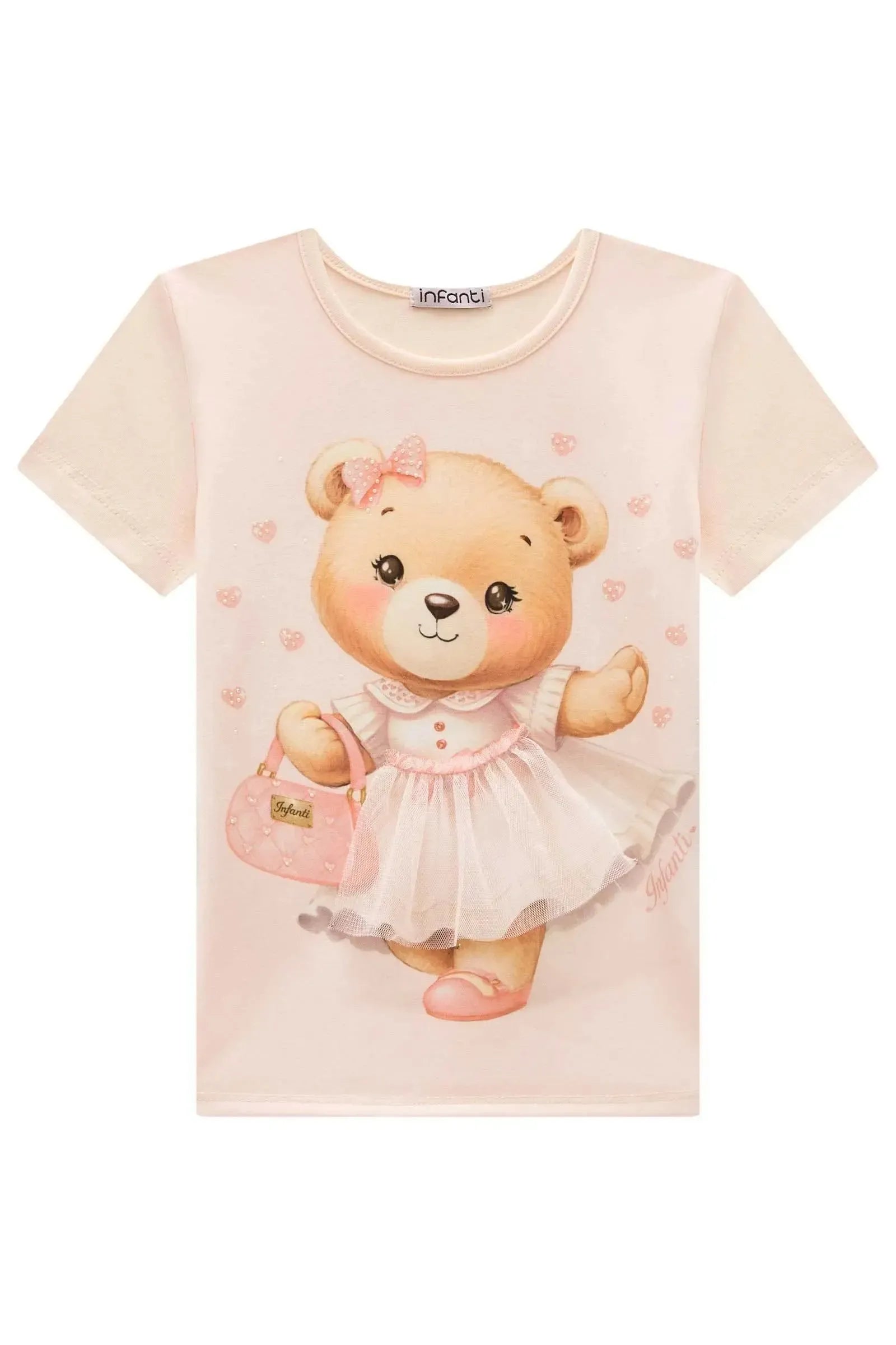 Blusa em Cotton 95689 Infanti Infantil Menina