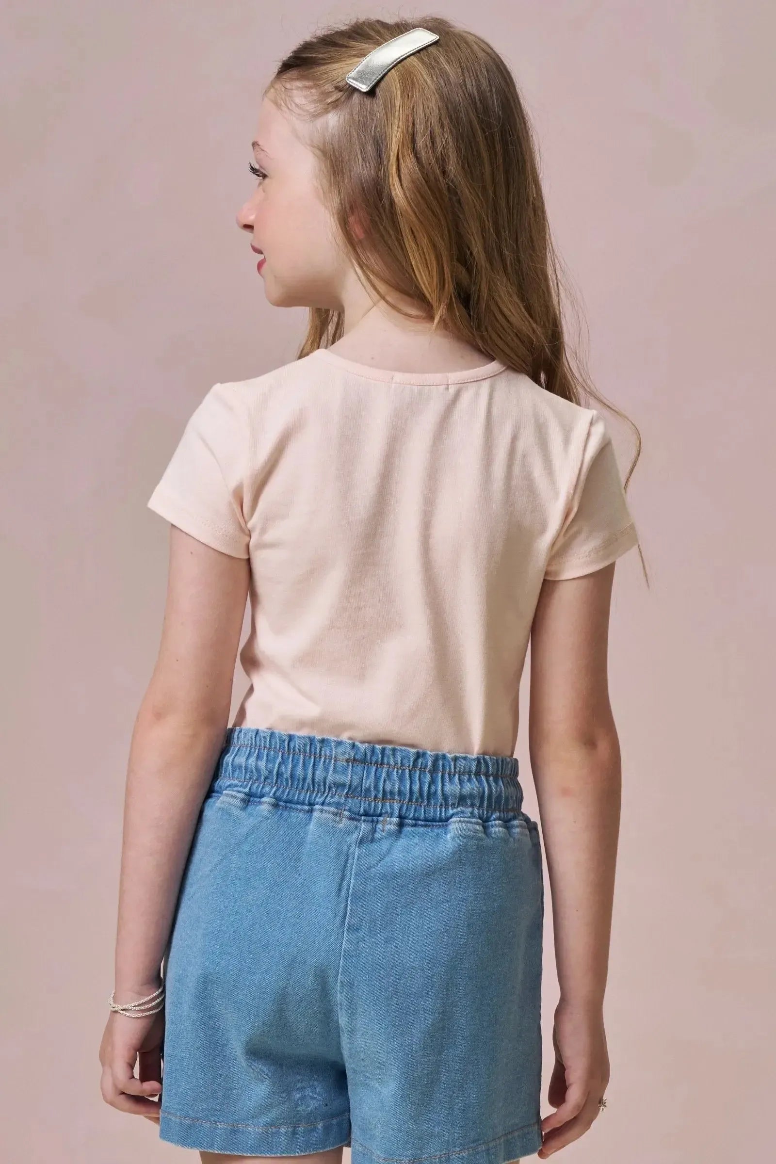 Blusa em Cotton 95689 Infanti Infantil Menina