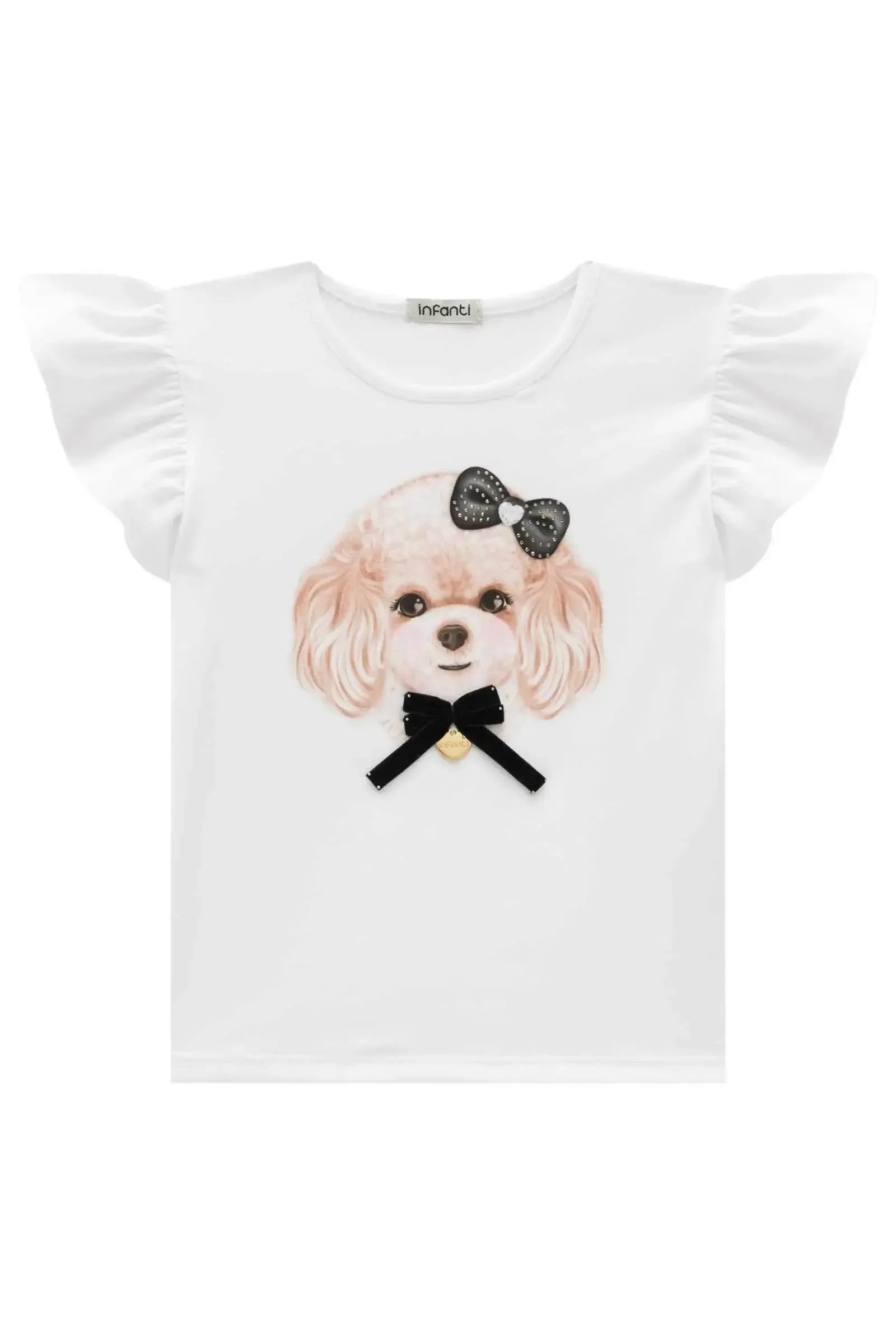 Blusa em Cotton 95762 Infanti Infantil Menina