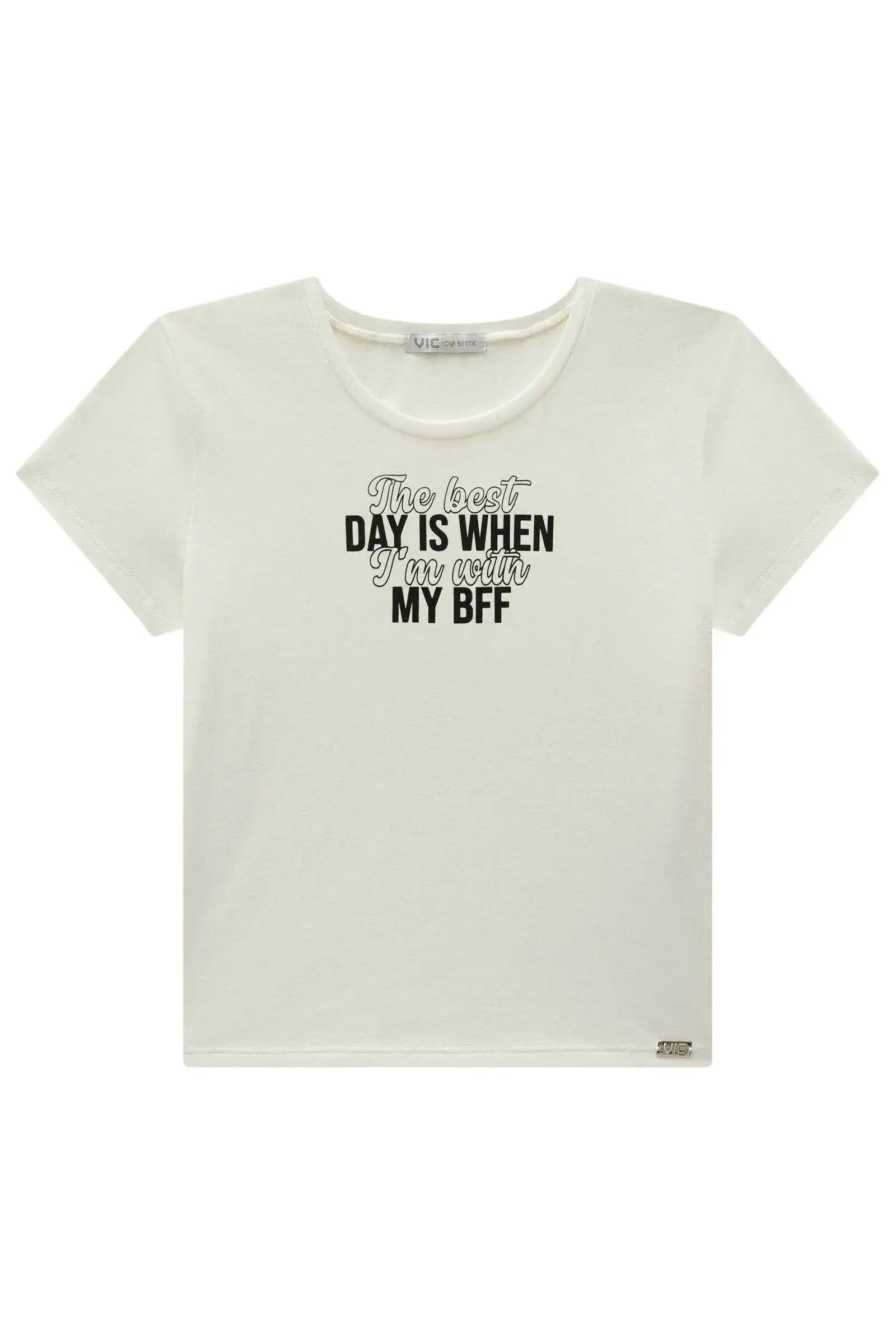 Blusa em Cotton 97926 Vic Teen Menina