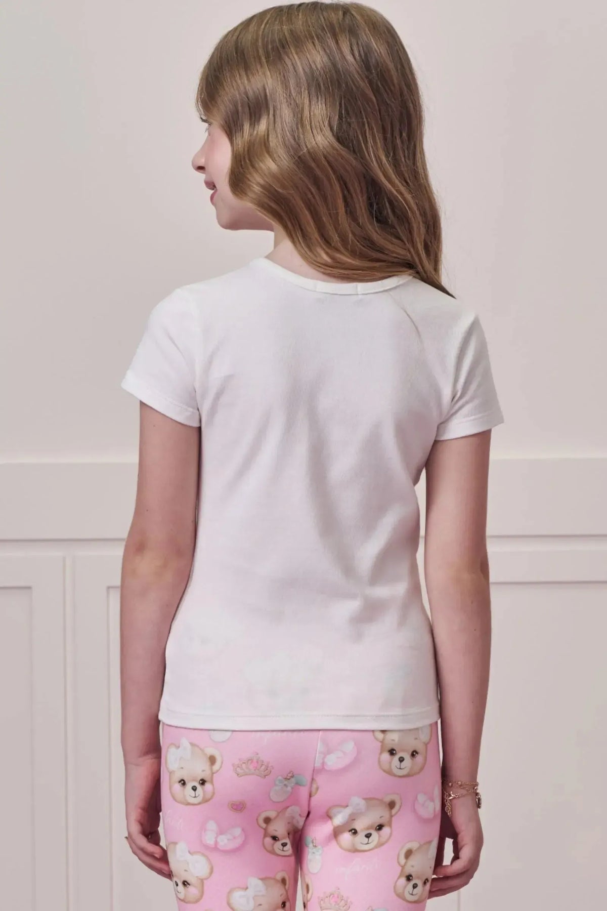 Blusa em Cotton 98077 Infanti Infantil Menina