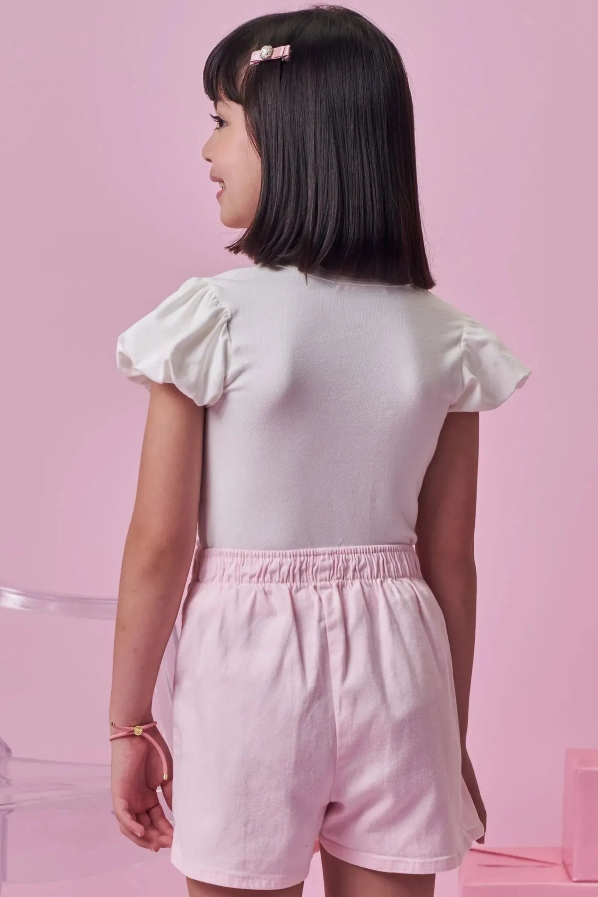 Blusa em Cotton 98420 Kukiê Infantil Menina
