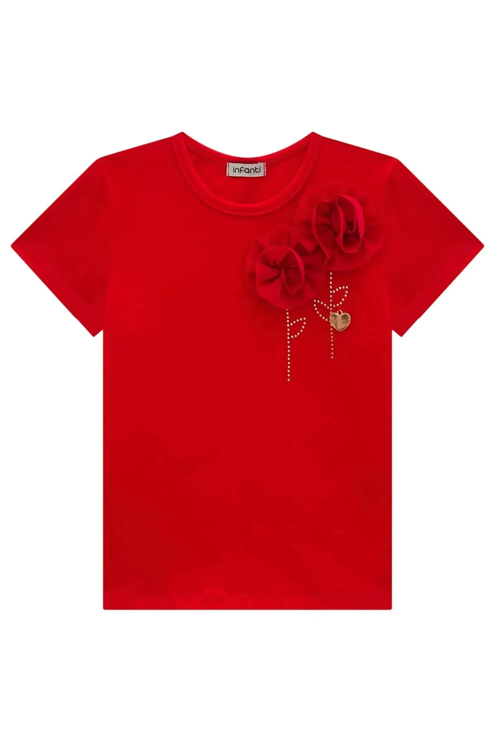 Blusa em Cotton 98761 Infanti Infantil Menina
